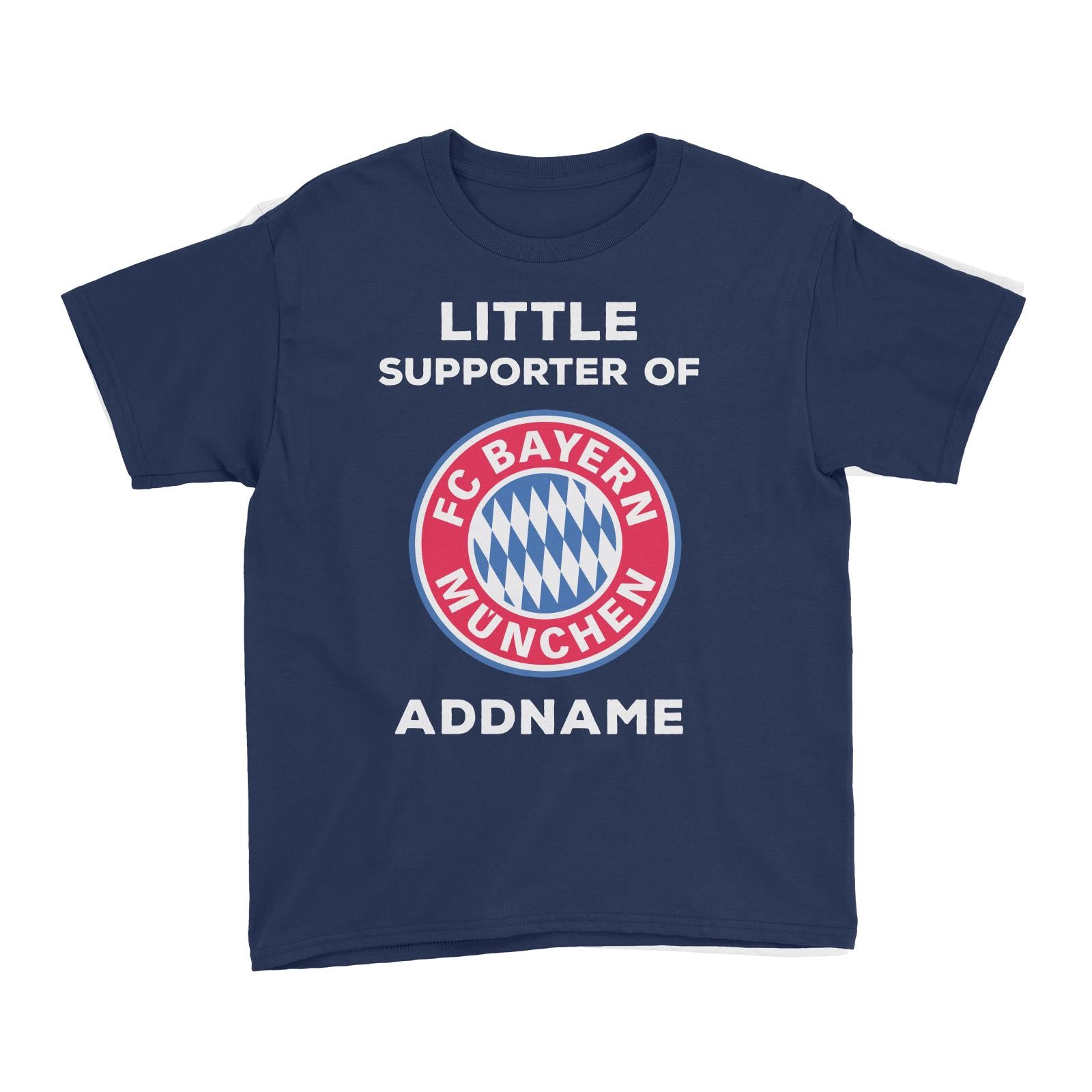 FC Bayern Munich Little Supporter Personalizable with Name Kid's T-Shirt