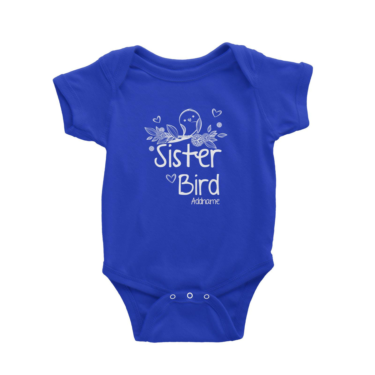 Sister Bird Baby Romper