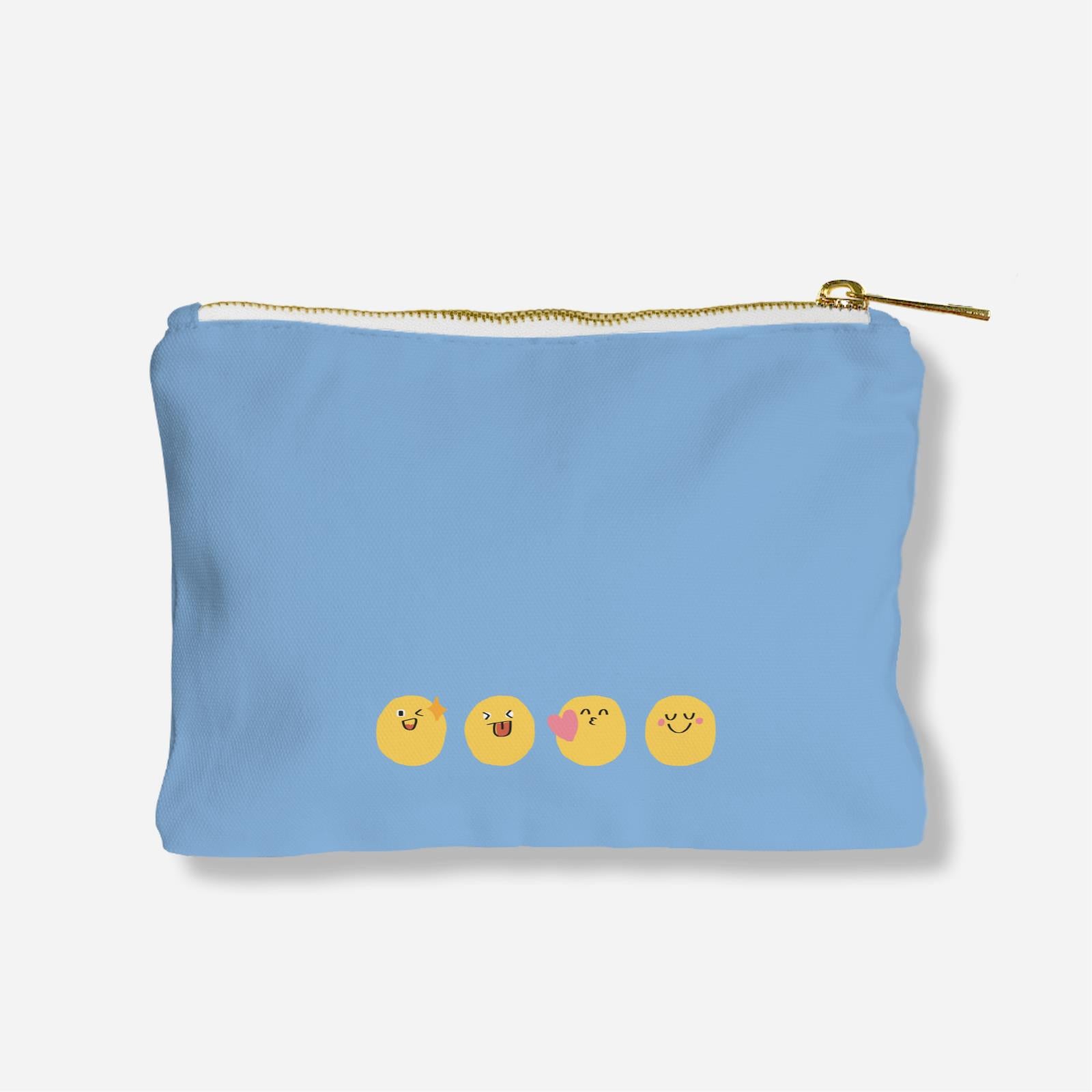 Be Confident Series Zipper Pouch - Stay Positive - Show Your Sunny Side