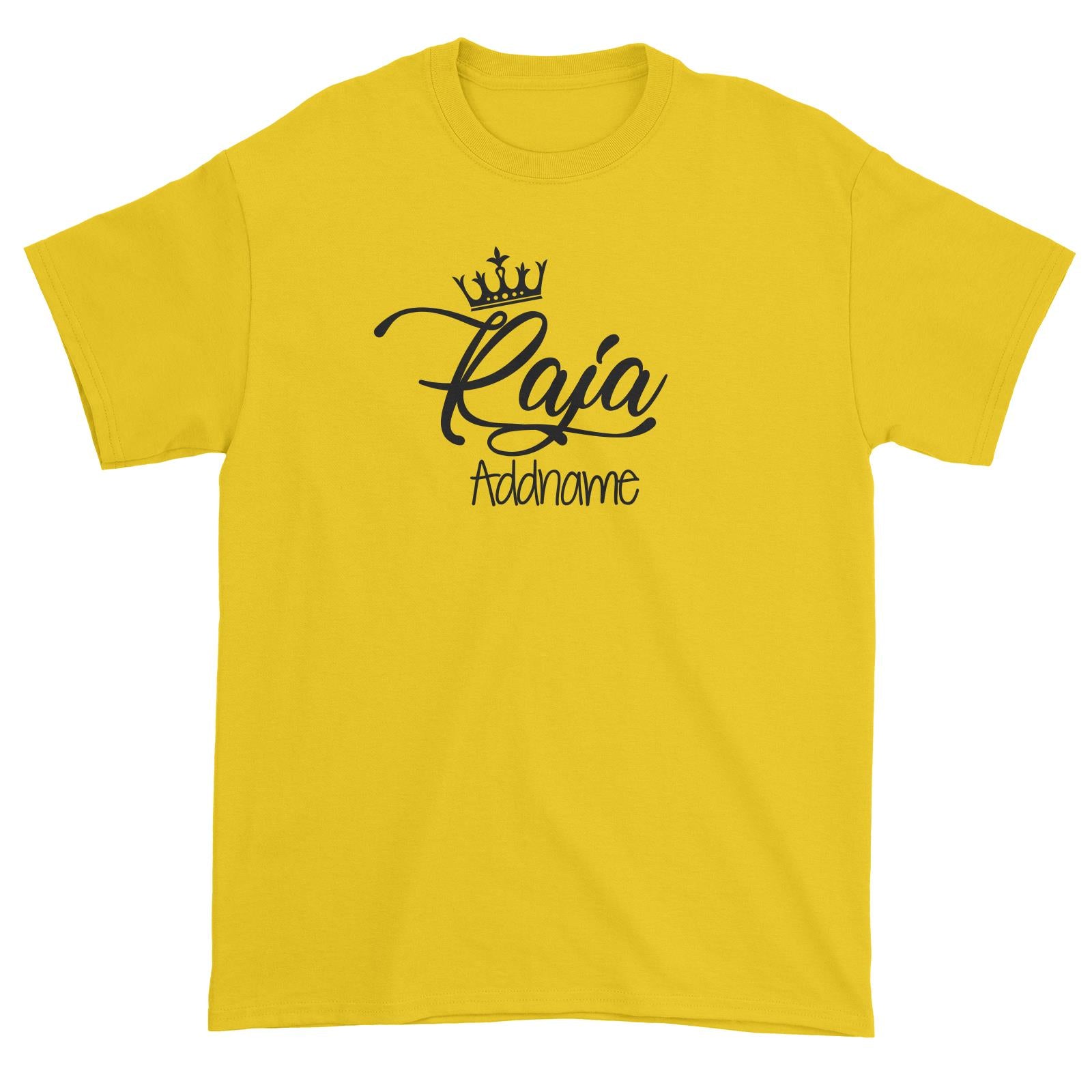 Raja with Crown Unisex T-Shirt