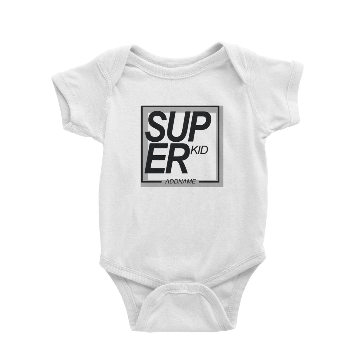Super Box Family Super Kid Addname Baby Romper