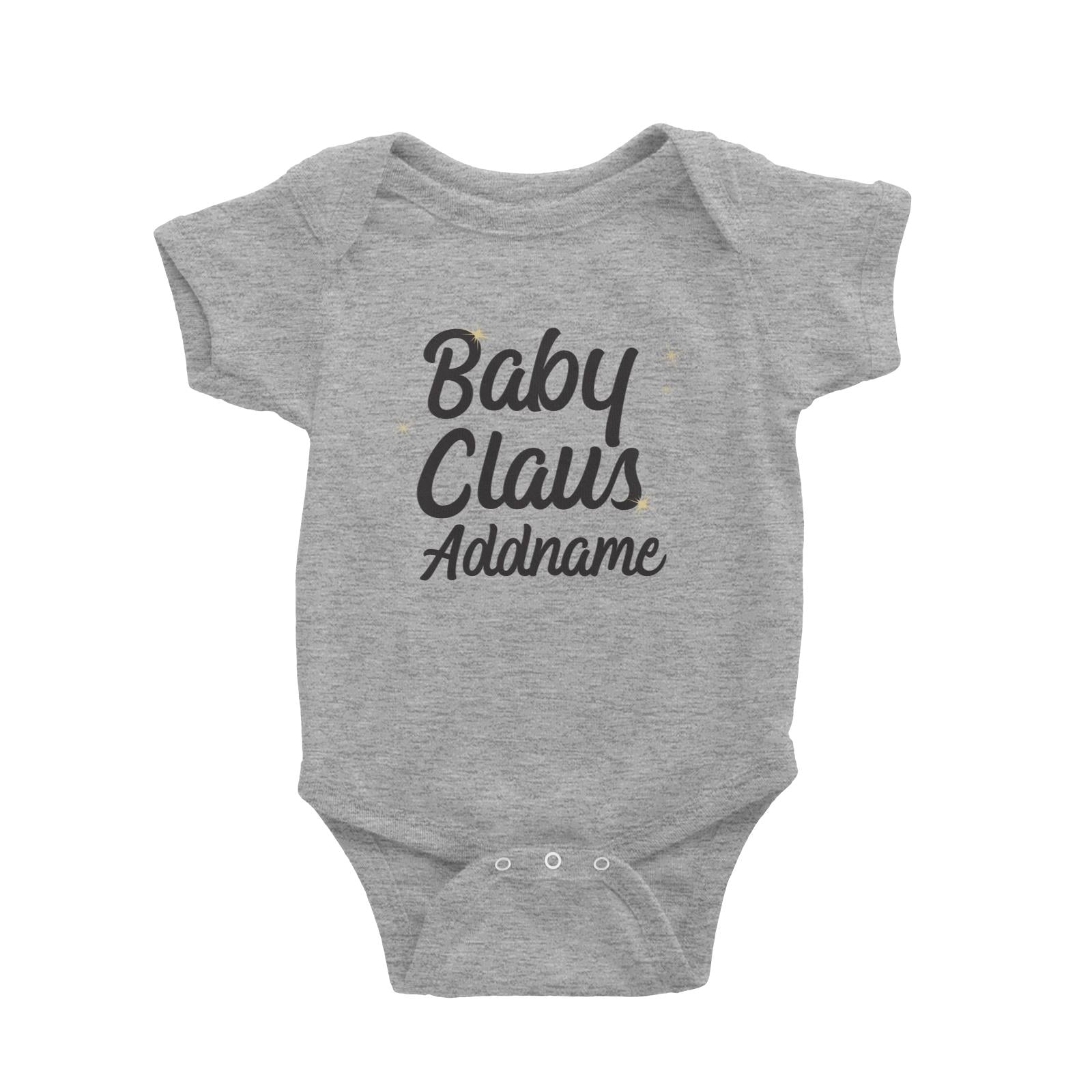Christmas Series Baby Claus Baby Romper