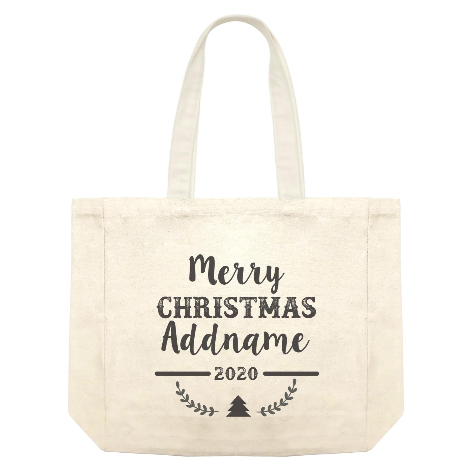 Christmas Series Merry Christmas Year 2020 Shopping Bag
