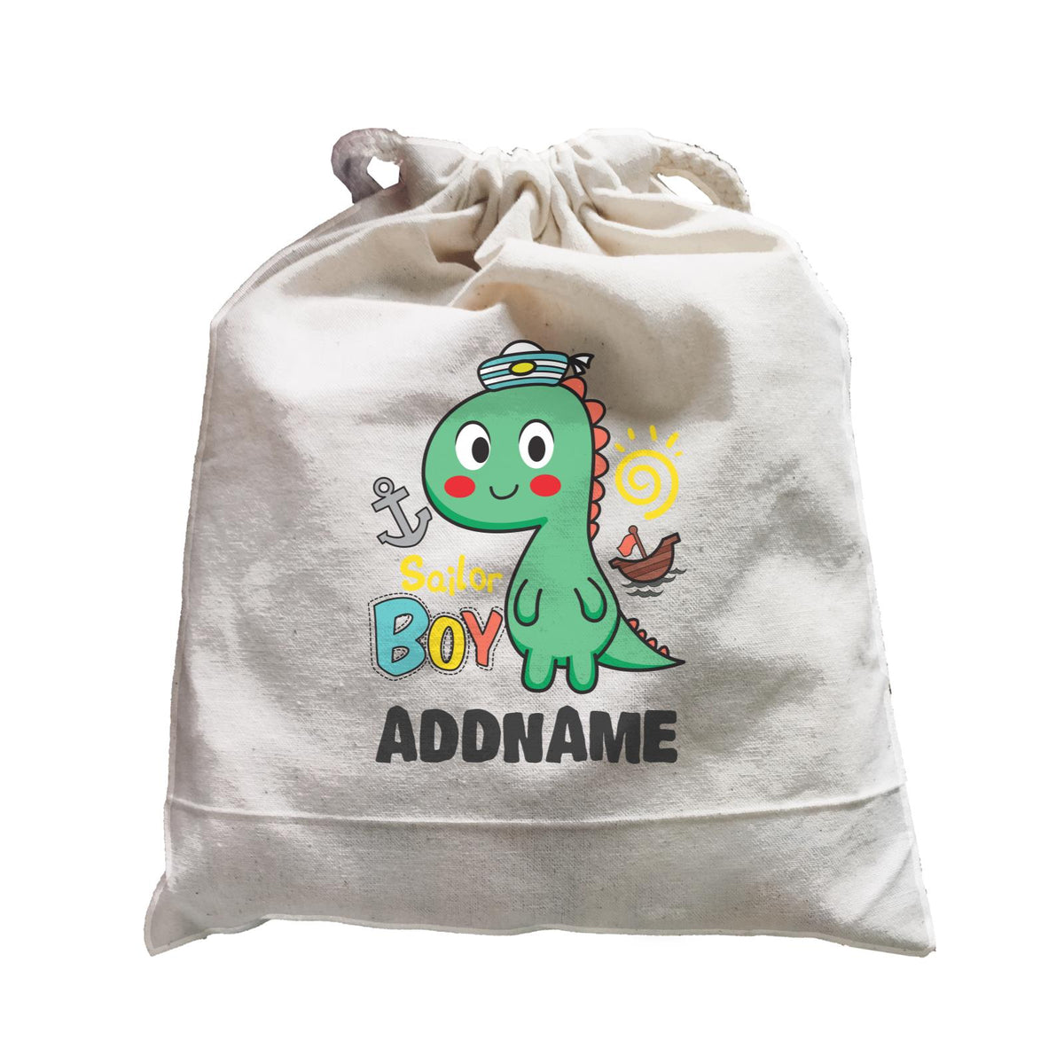 Super Cute Dinosaur Sailor Boy Satchel