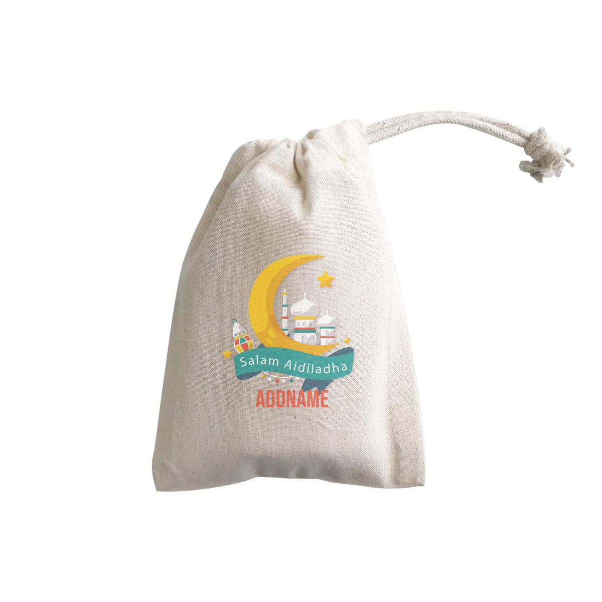 Aidiladha Cute Mosque Addname GP Gift Pouch