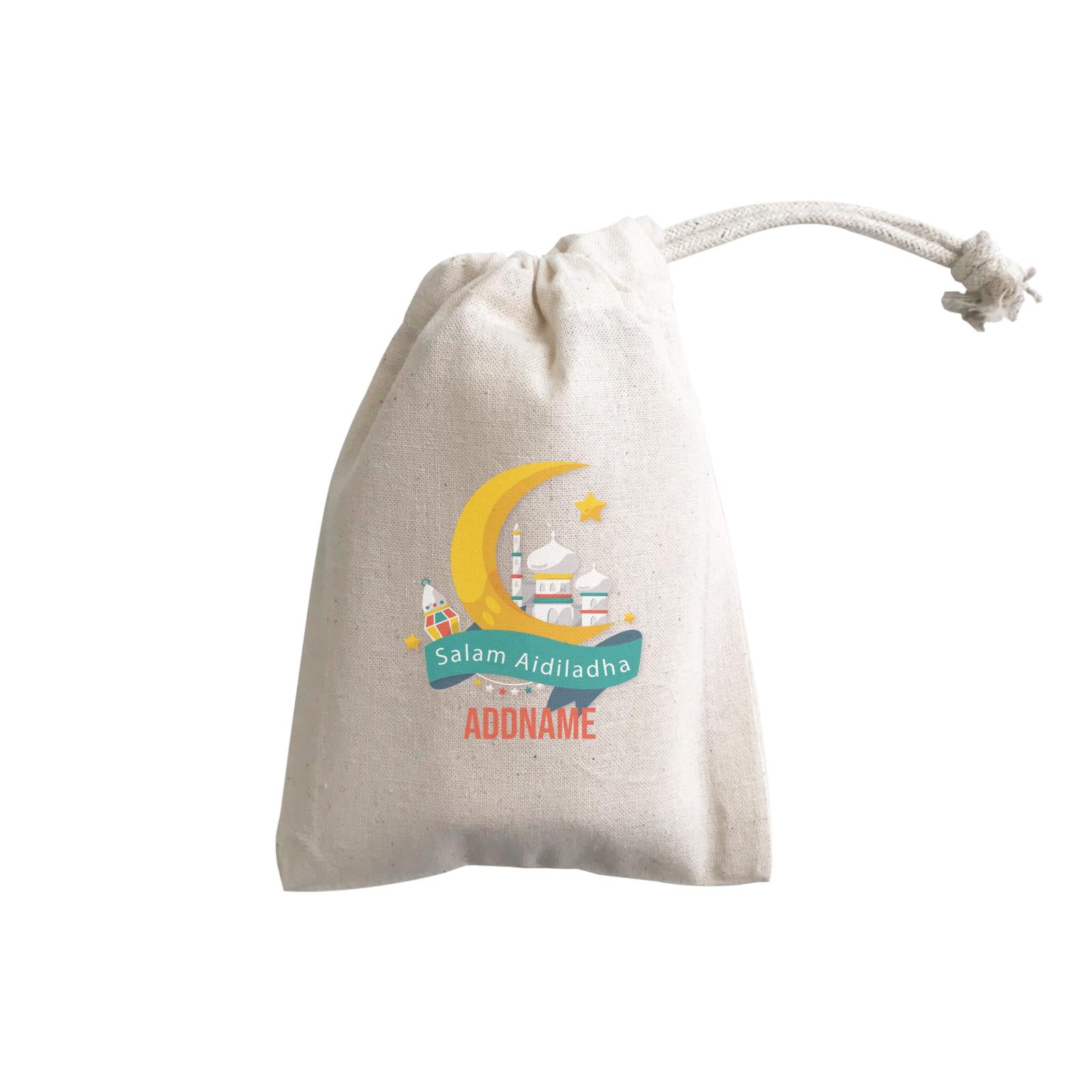 Aidiladha Cute Mosque Addname GP Gift Pouch