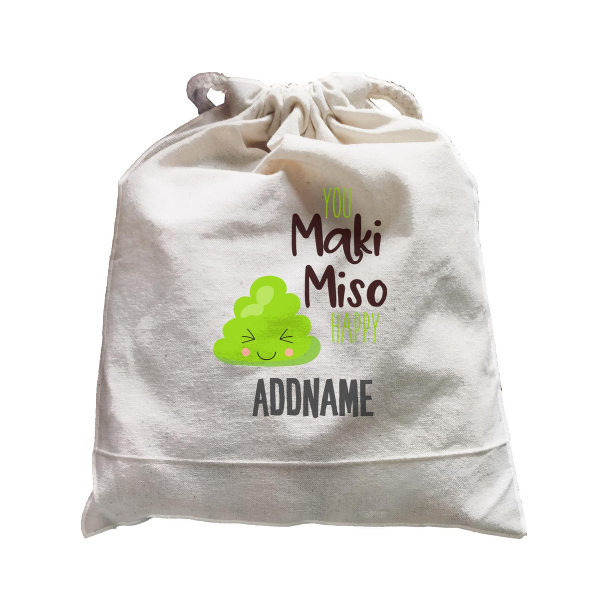 You Maki Miso Happy Wasabi Addname Satchel