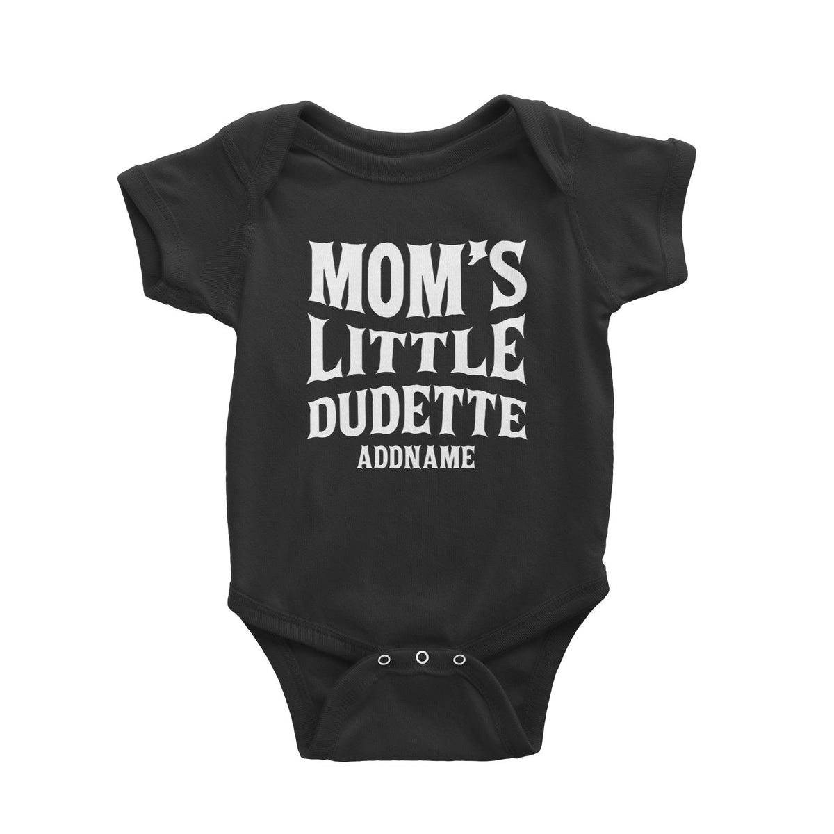 Moms Little Dudette Baby Romper