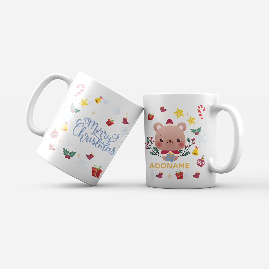 Christmas Cute Animal Series Mugs - Bear
