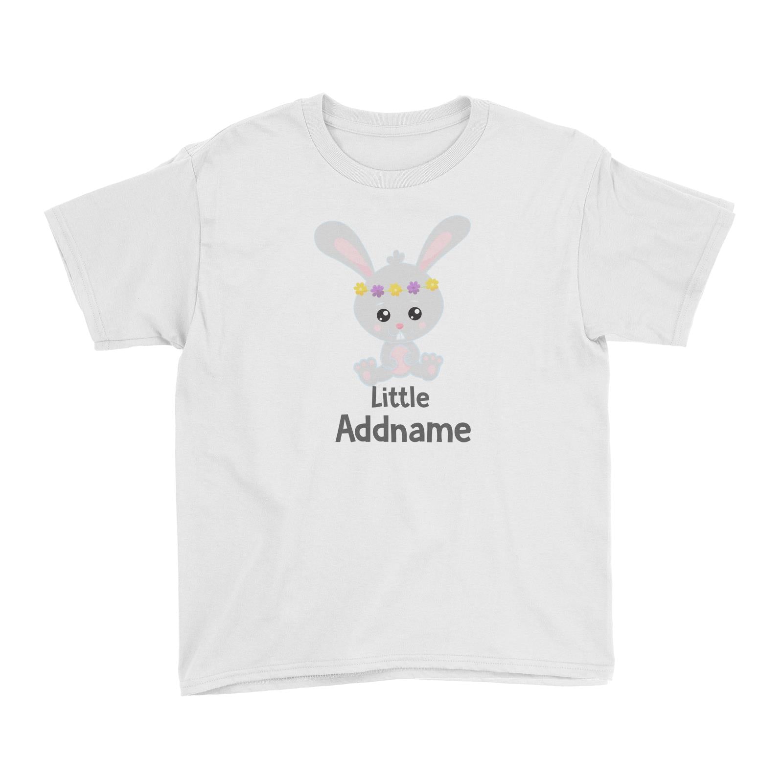 Spring Animals Rabbit Little Addname Kid's T-Shirt