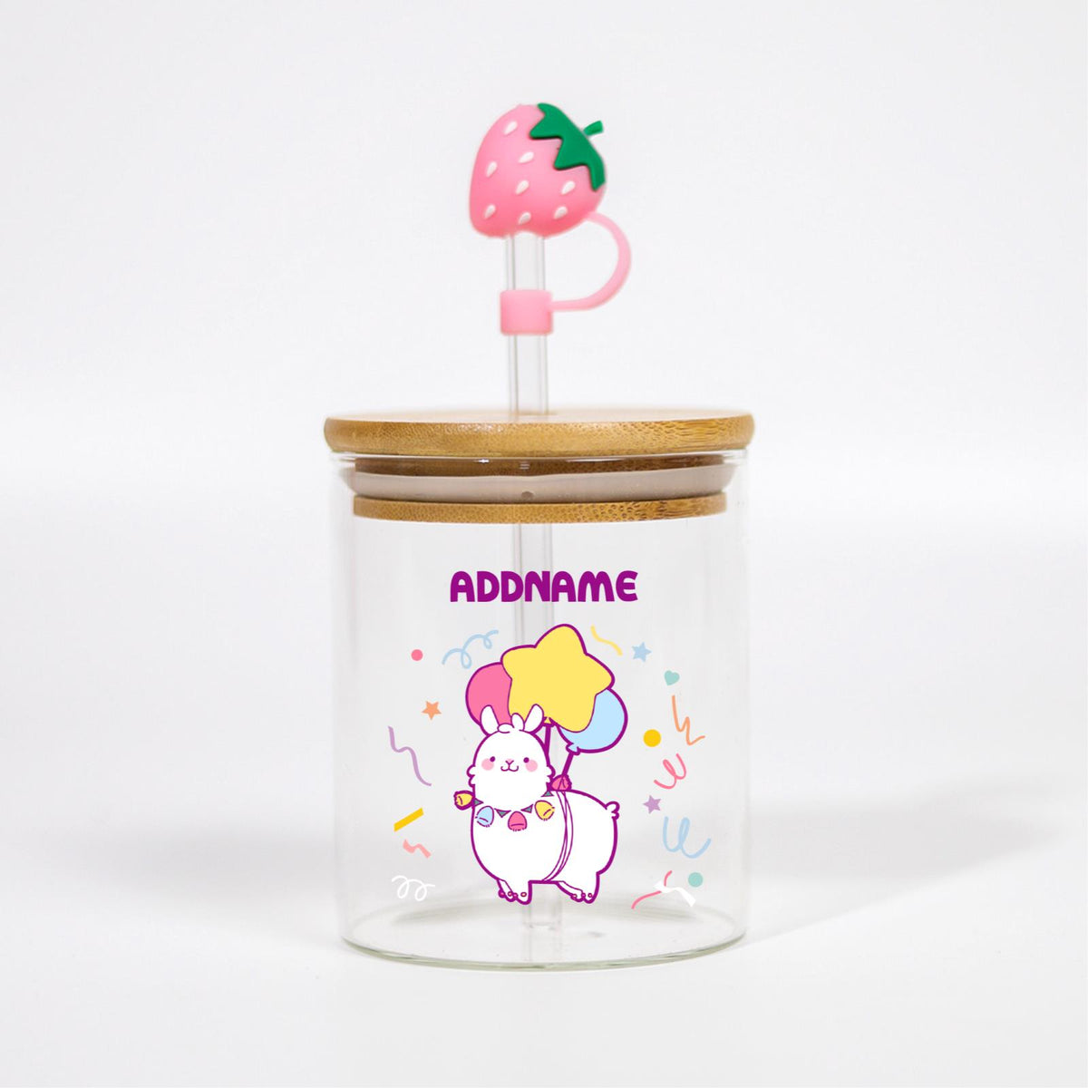 Cutesy Series Canicup - Llama With Balloons