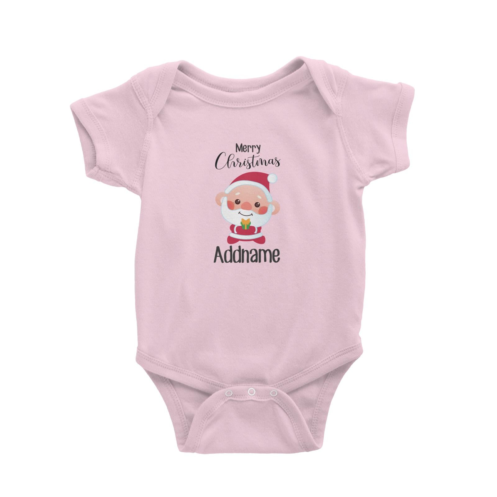Christmas Cute Grandpa Santa Merry Christmas Baby Romper