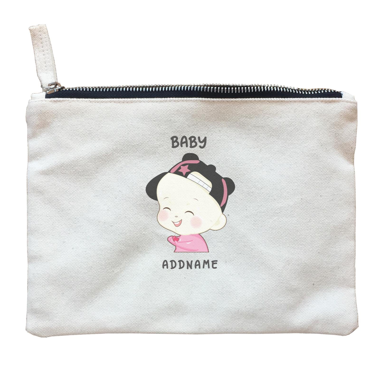My Lovely Family Series Baby Girl Addname Zipper Pouch