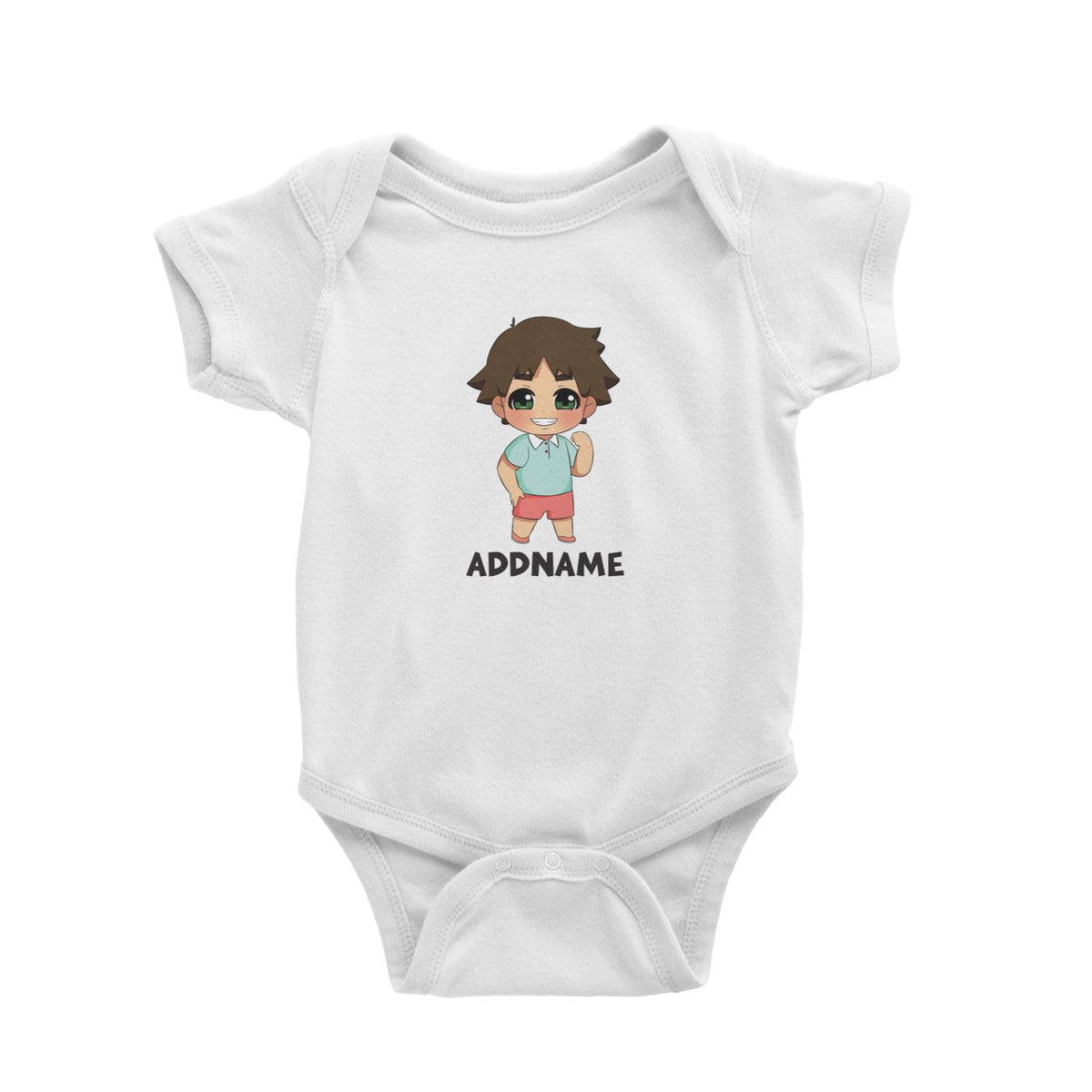 Children's Day Gift Series Little Boy Addname Baby Romper