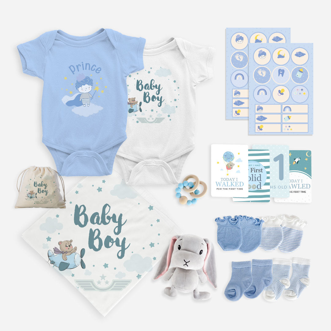 Non-personalized Baby Boy Ultra Premium Box Set