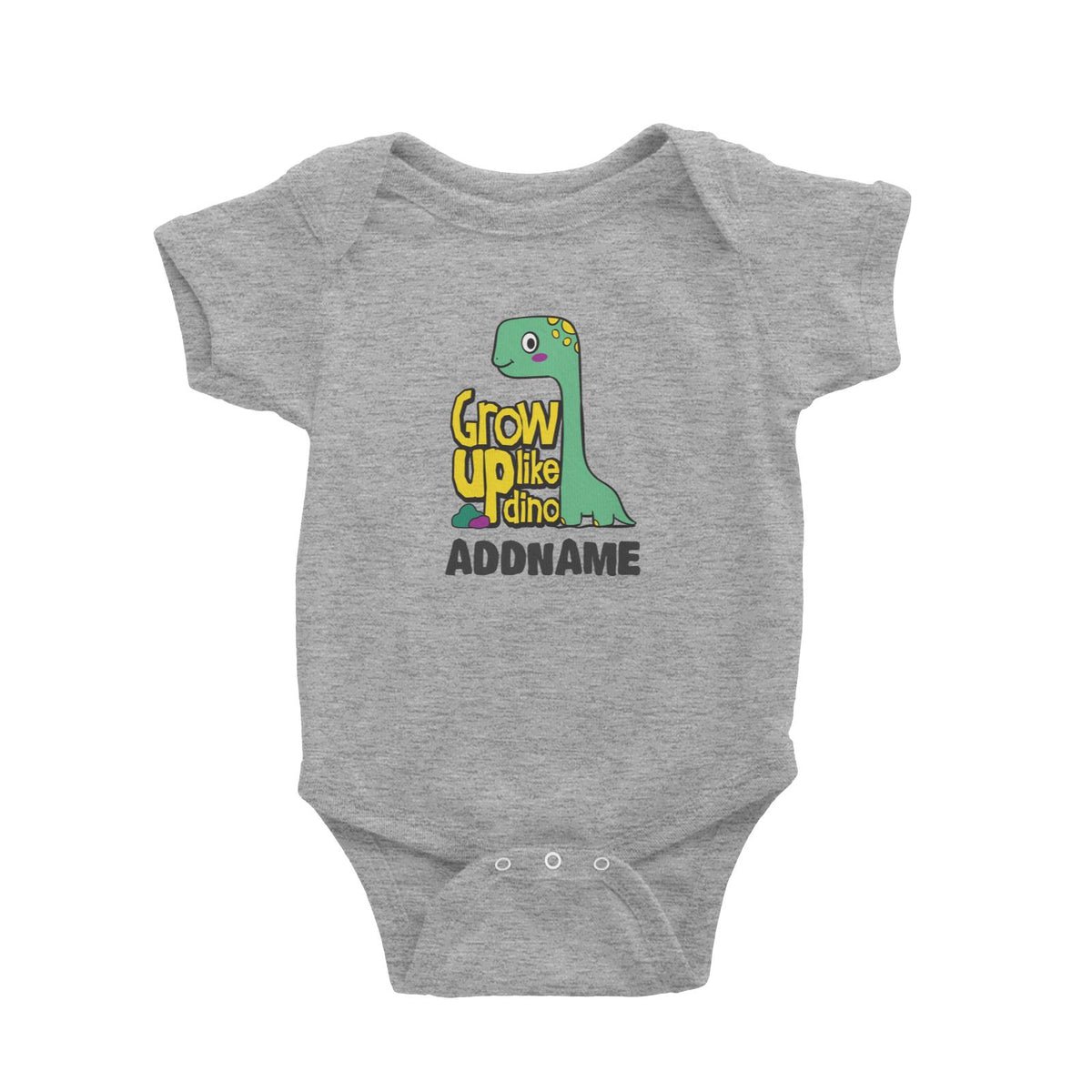 Super Cute Dinosaur Grow Up Like Dino Baby Romper