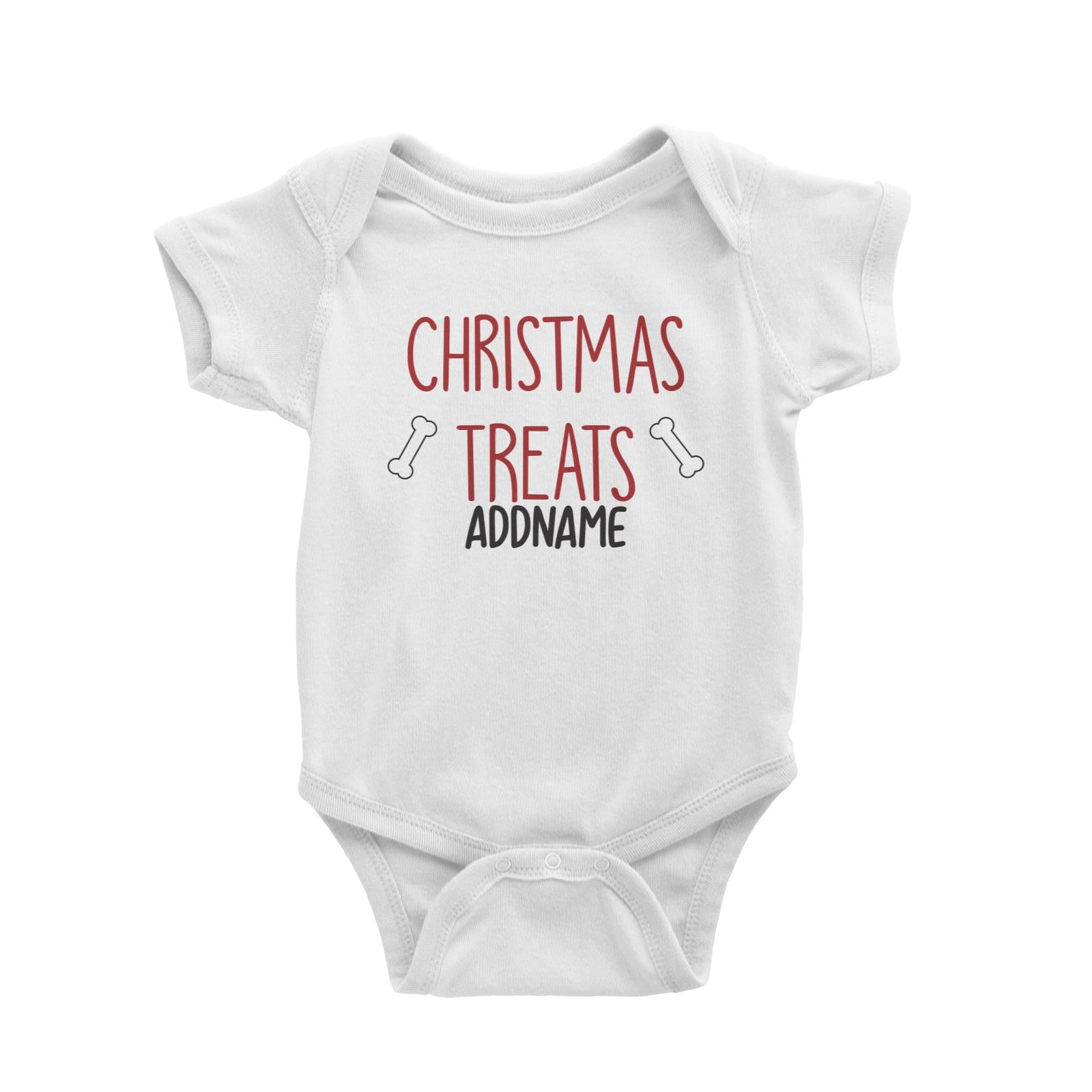 Xmas Christmas Treats Baby Romper