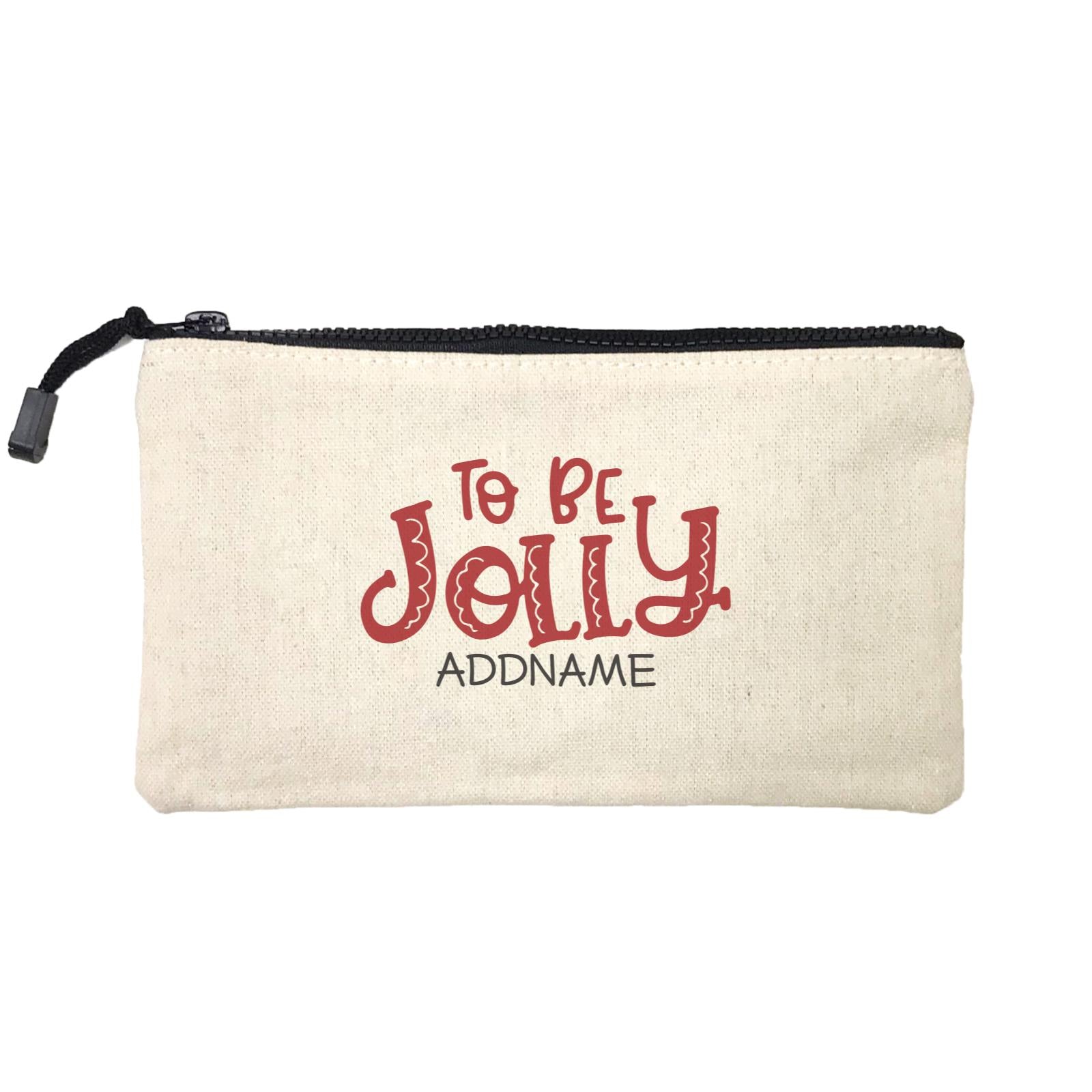 Xmas To Be Jolly Mini Accessories Stationery Pouch