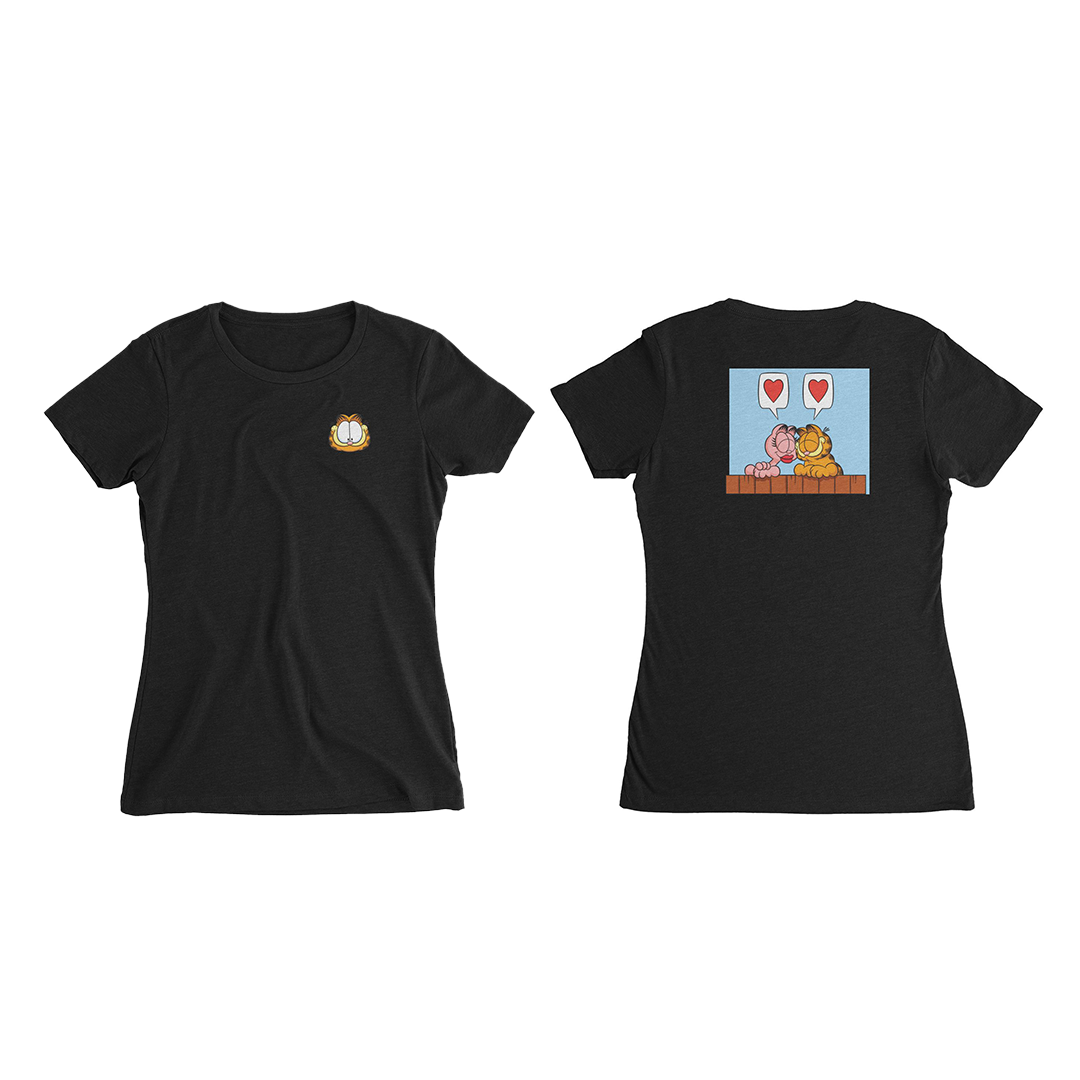 Garfield - Garfield & Arlene Love Expression Women's Slim Fit T-Shirt