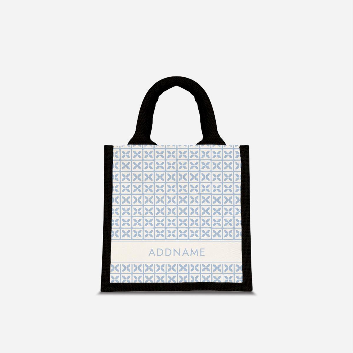 Kedah Rumaysa Jute Bag - Light Blue