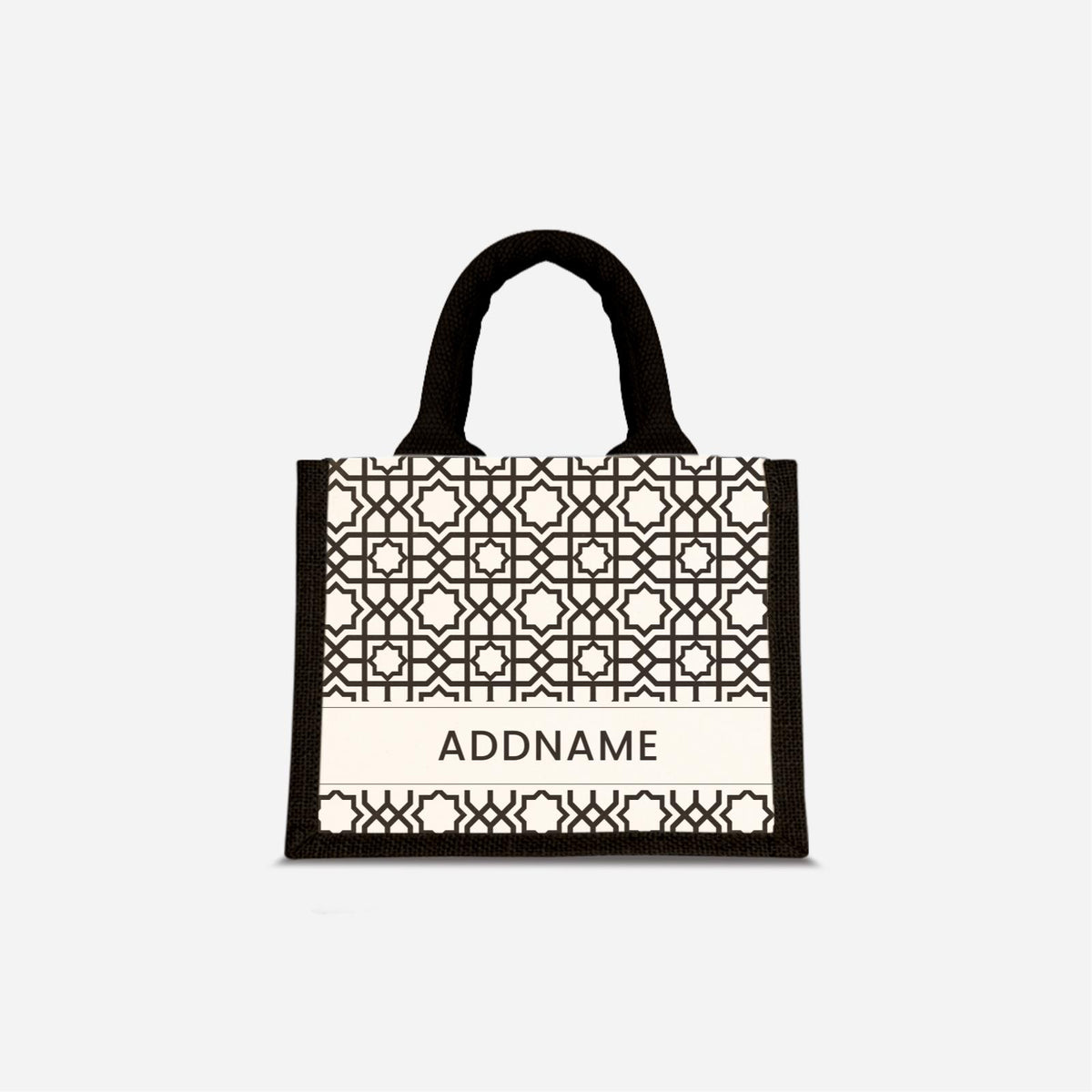 Annas Series -  Black Jute Bags