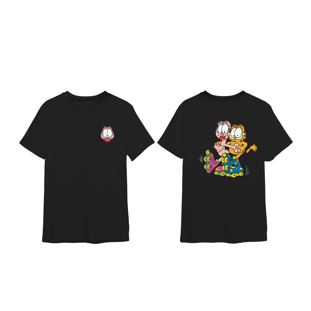 Garfield - Garfield & Arlene's Roller Skating Date Unisex T-shirt