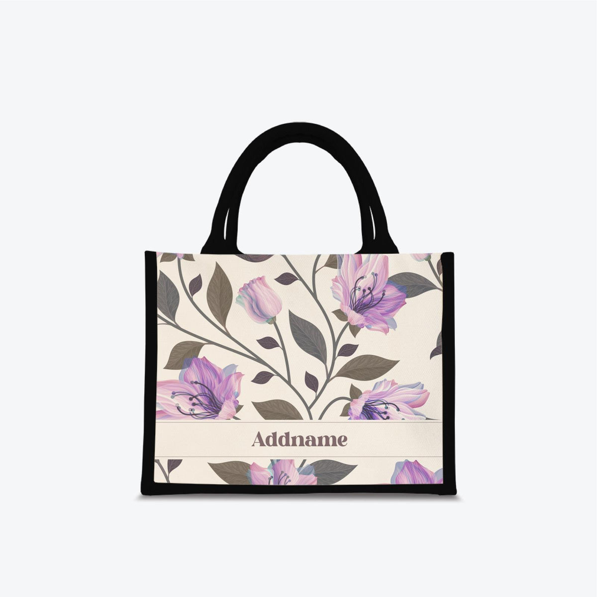 Classic Kesuma Jute Bag - Mystic Purple