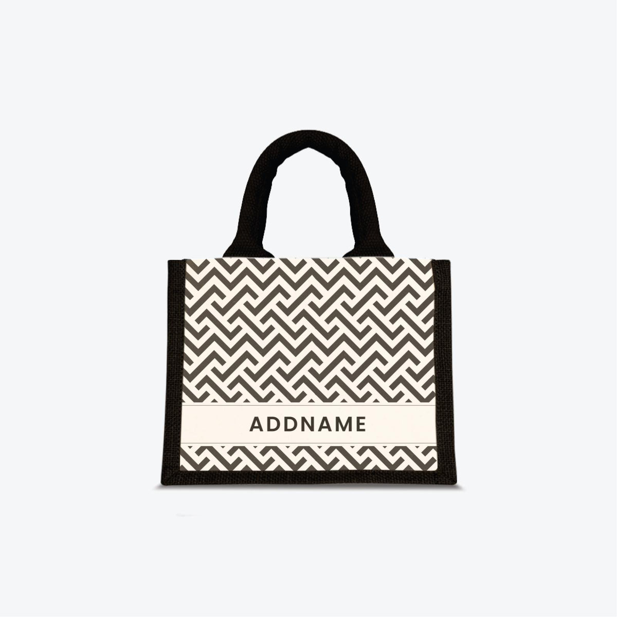 AUFBAU Series - Black Jute Bags