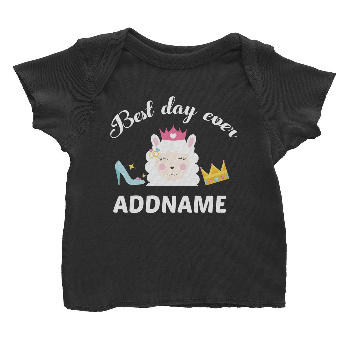 Best Day Ever Addname Baby T-Shirt