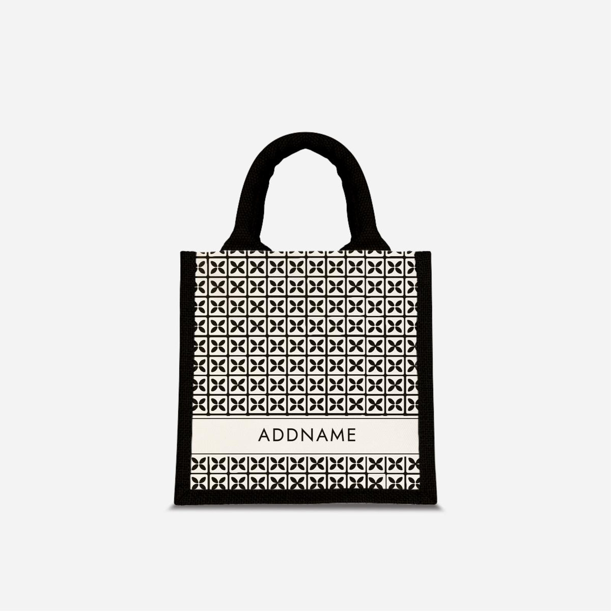 Kedah Rumaysa Jute Bag - Black