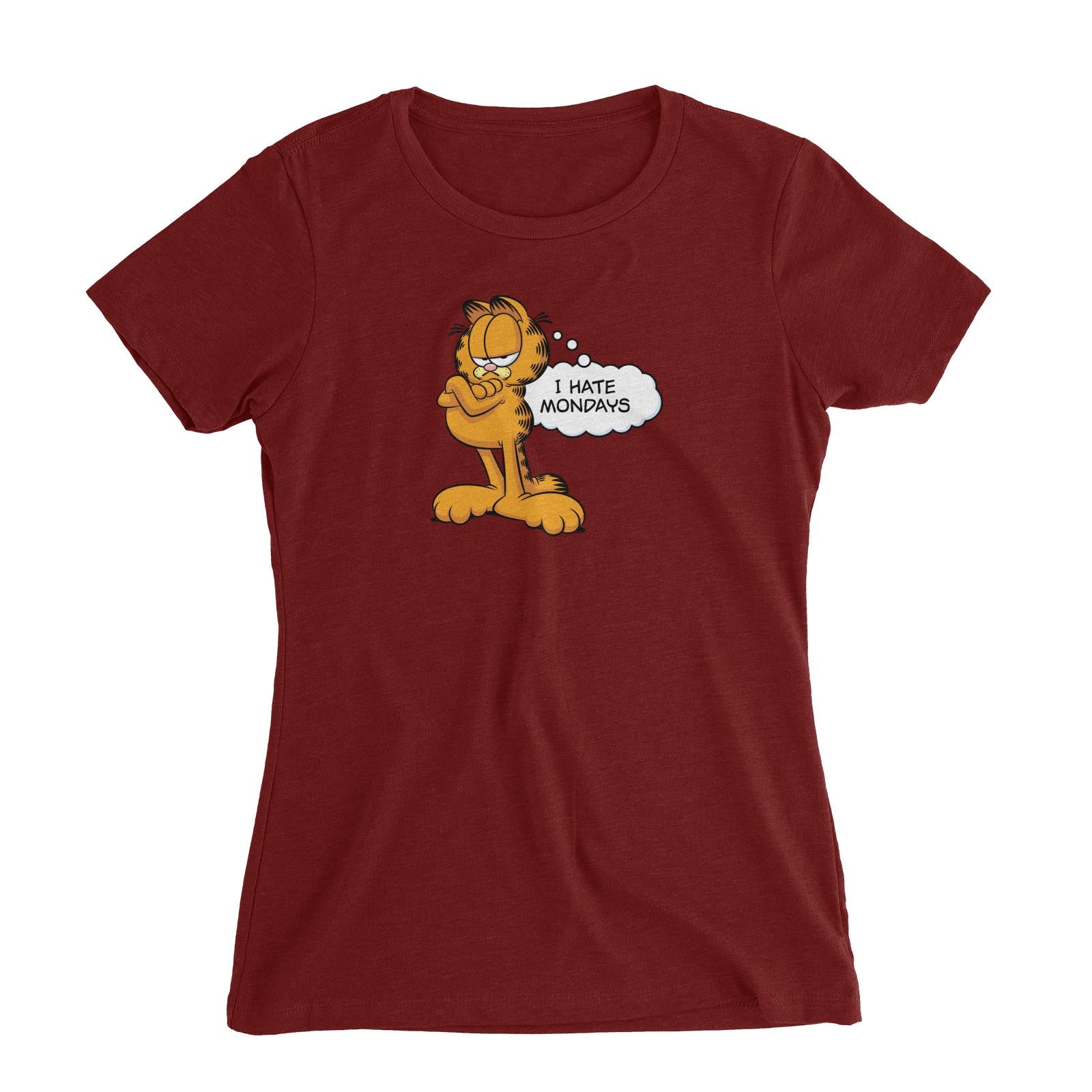 Garfield - Garfield hates Monday Women's Slim Fit T-Shirt