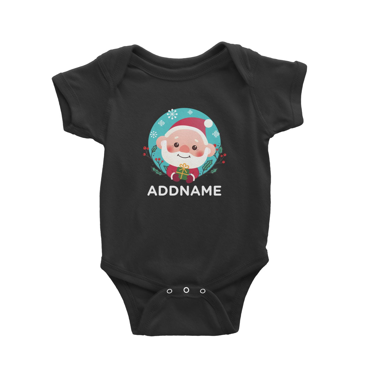 Christmas Cute Animal Series Cute Santa Baby Romper