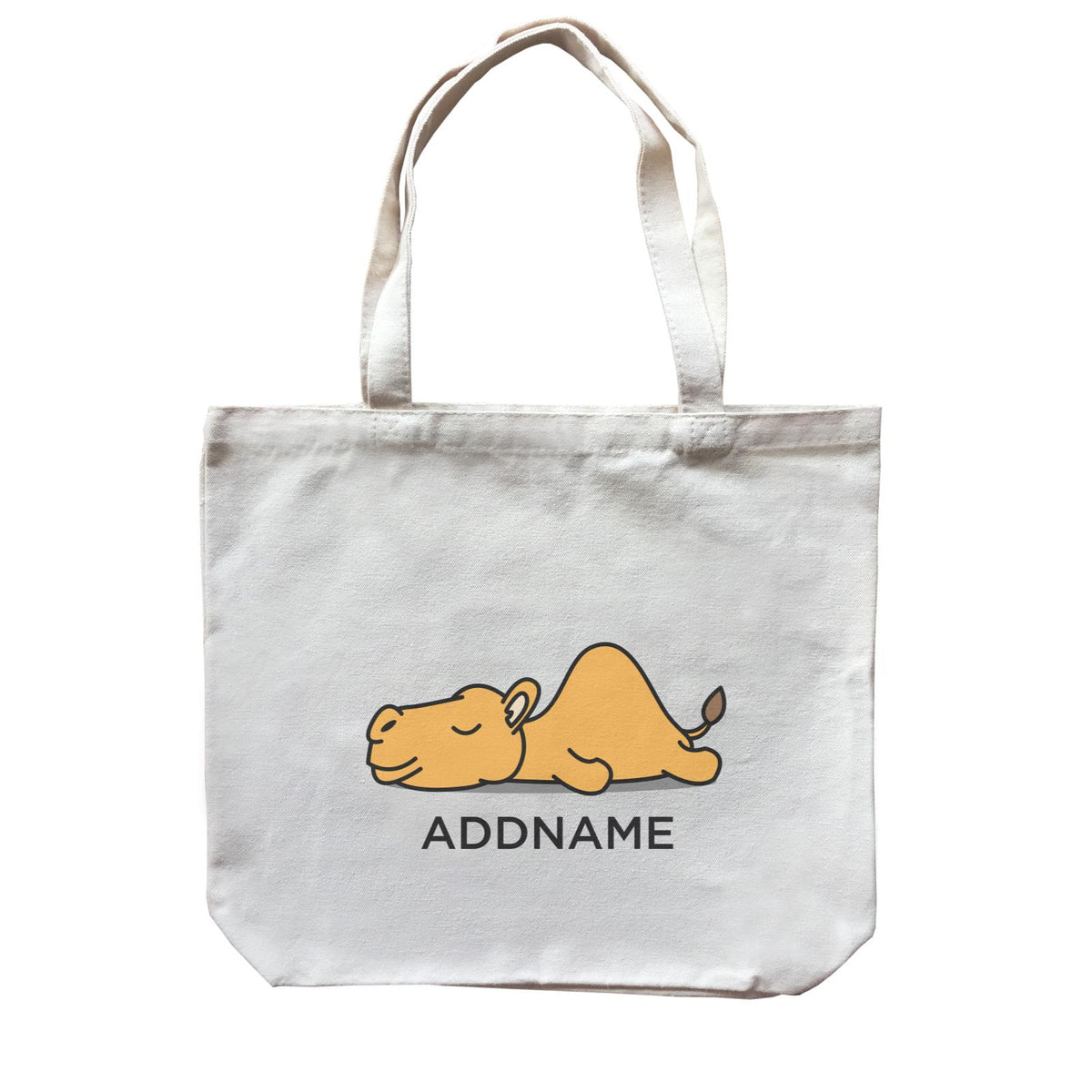 Lazy Camel Addname Canvas Bag