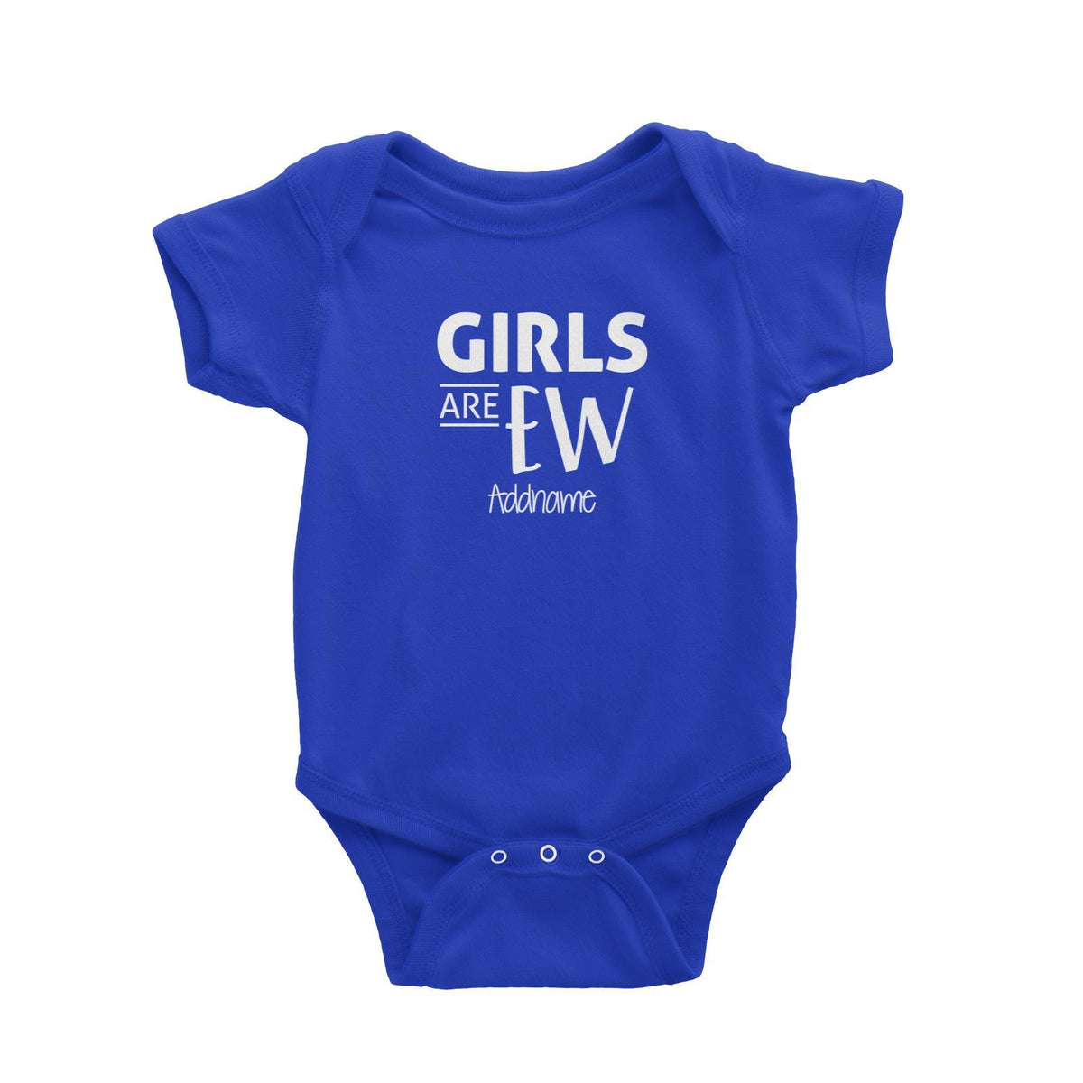 Girls Are Ew Addname Baby Romper