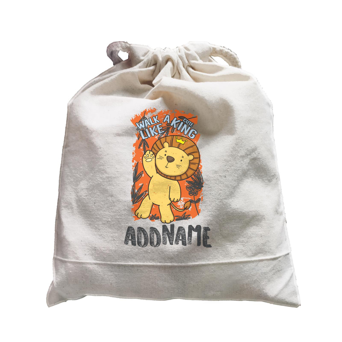 Cool Cute Animals Lion Walk Like A Cute King Addname Satchel