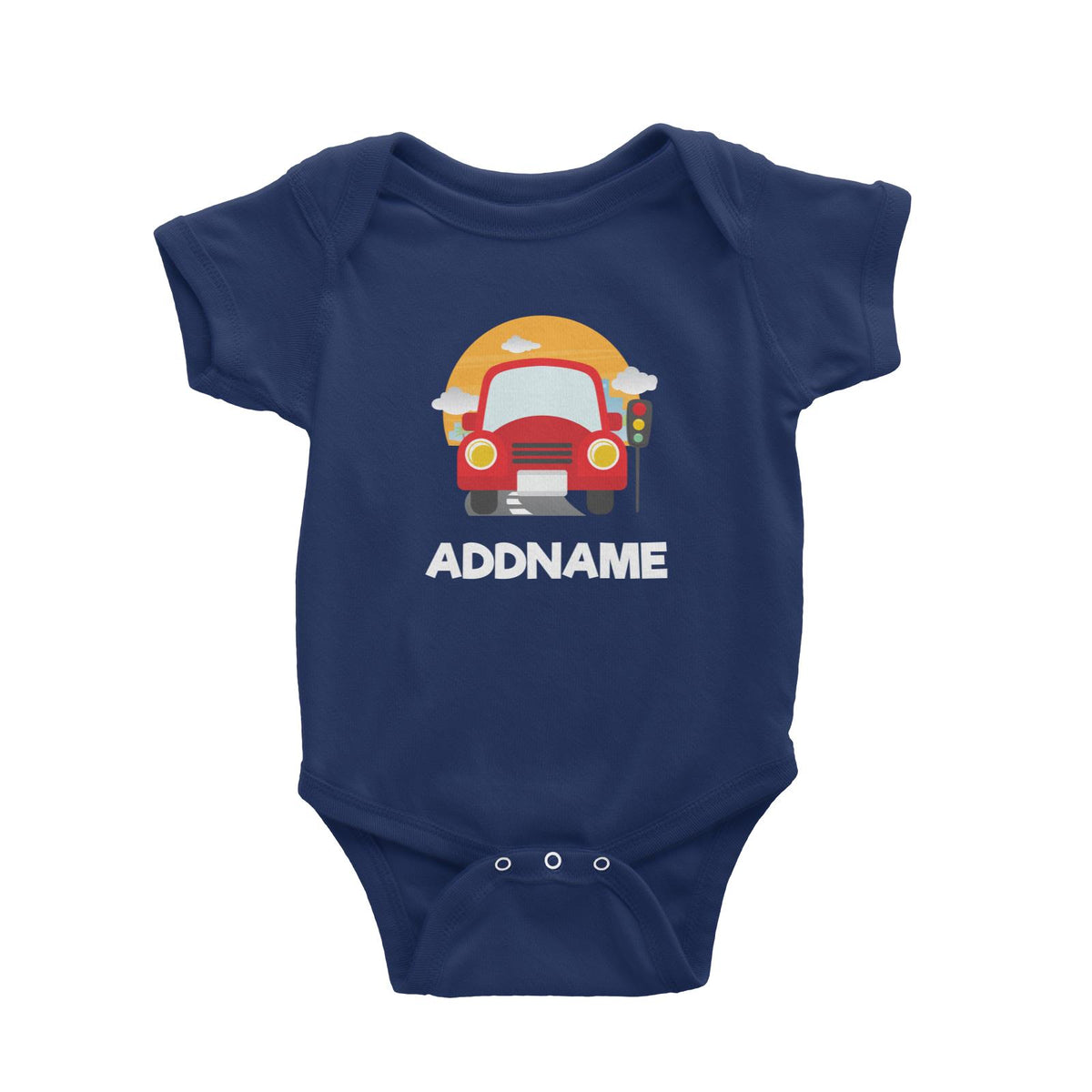 Cute Cars  Baby Romper