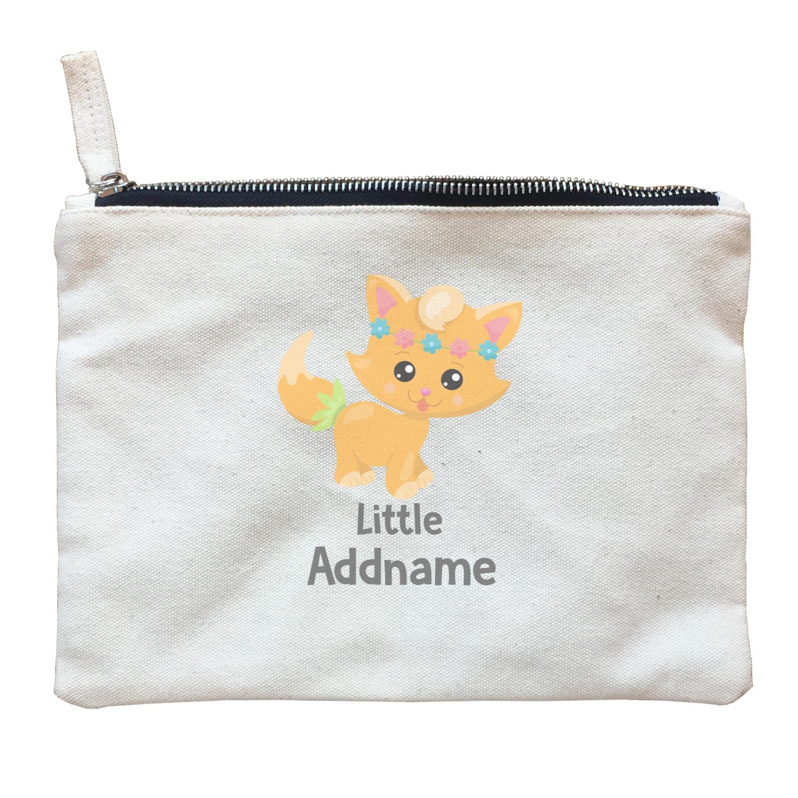 Spring Animals Cat Little Addanme Zipper Pouch