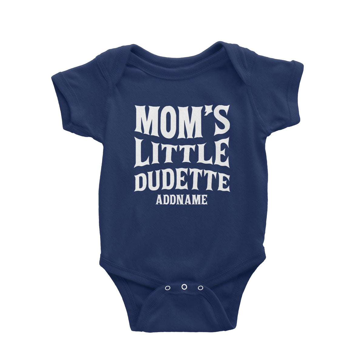 Moms Little Dudette Baby Romper