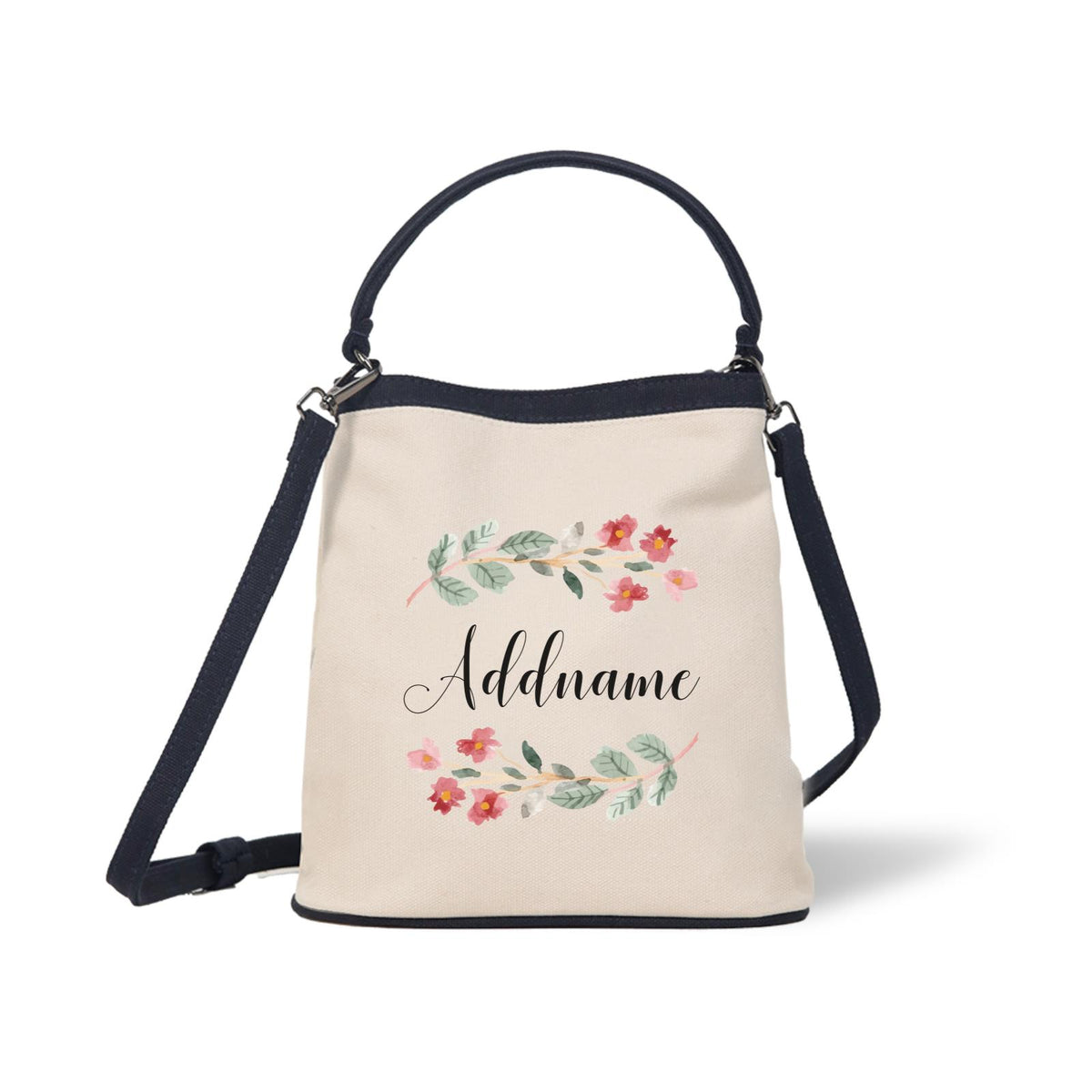Red Flower Addname - Sofia Bag