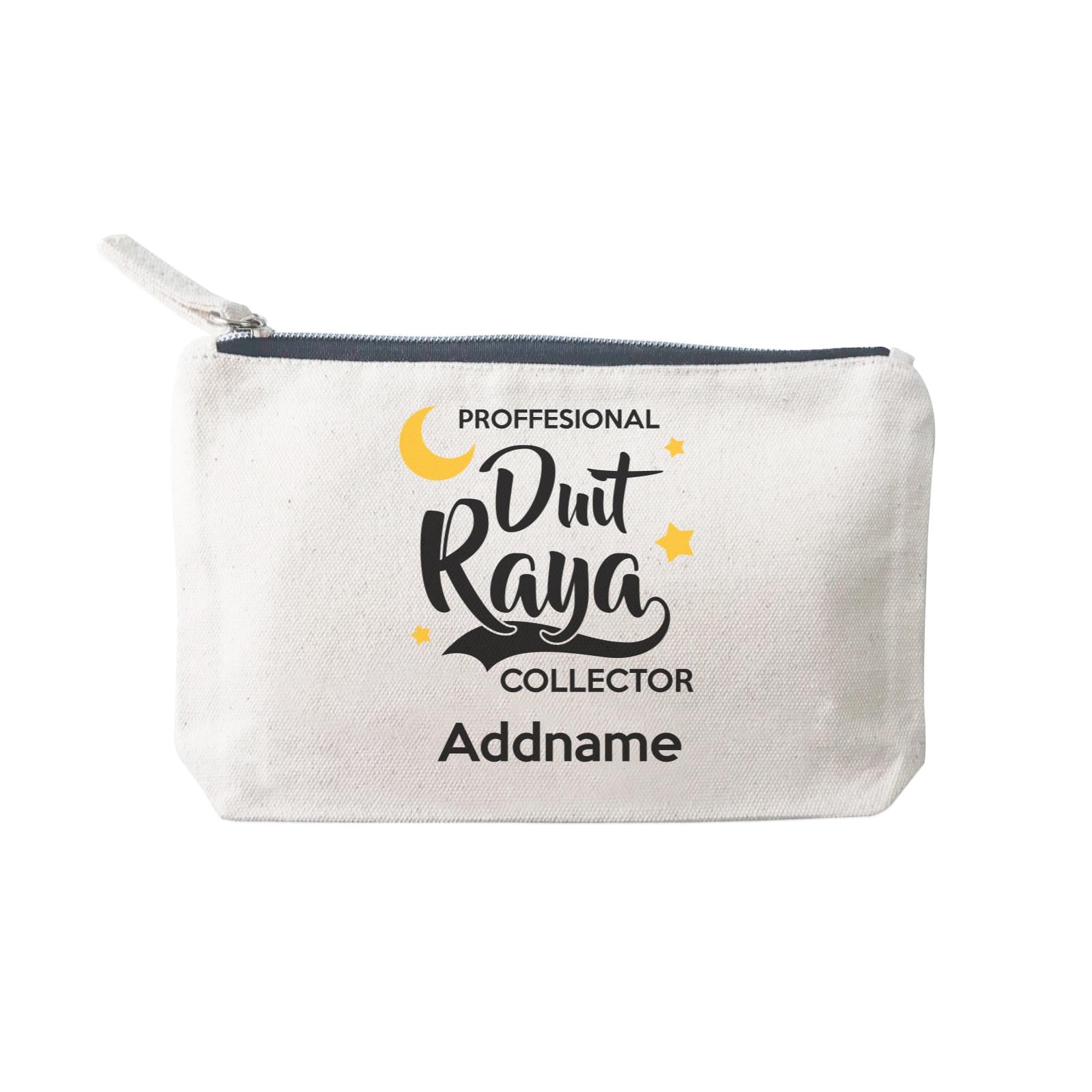 Raya Typography Professional Duit Raya Collector Addname Mini Accessories Stationery Pouch 2