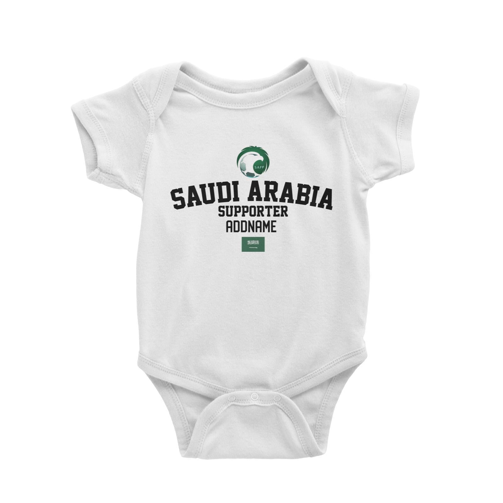 Saudi Arabia Supporter World Cup Addname Baby Romper