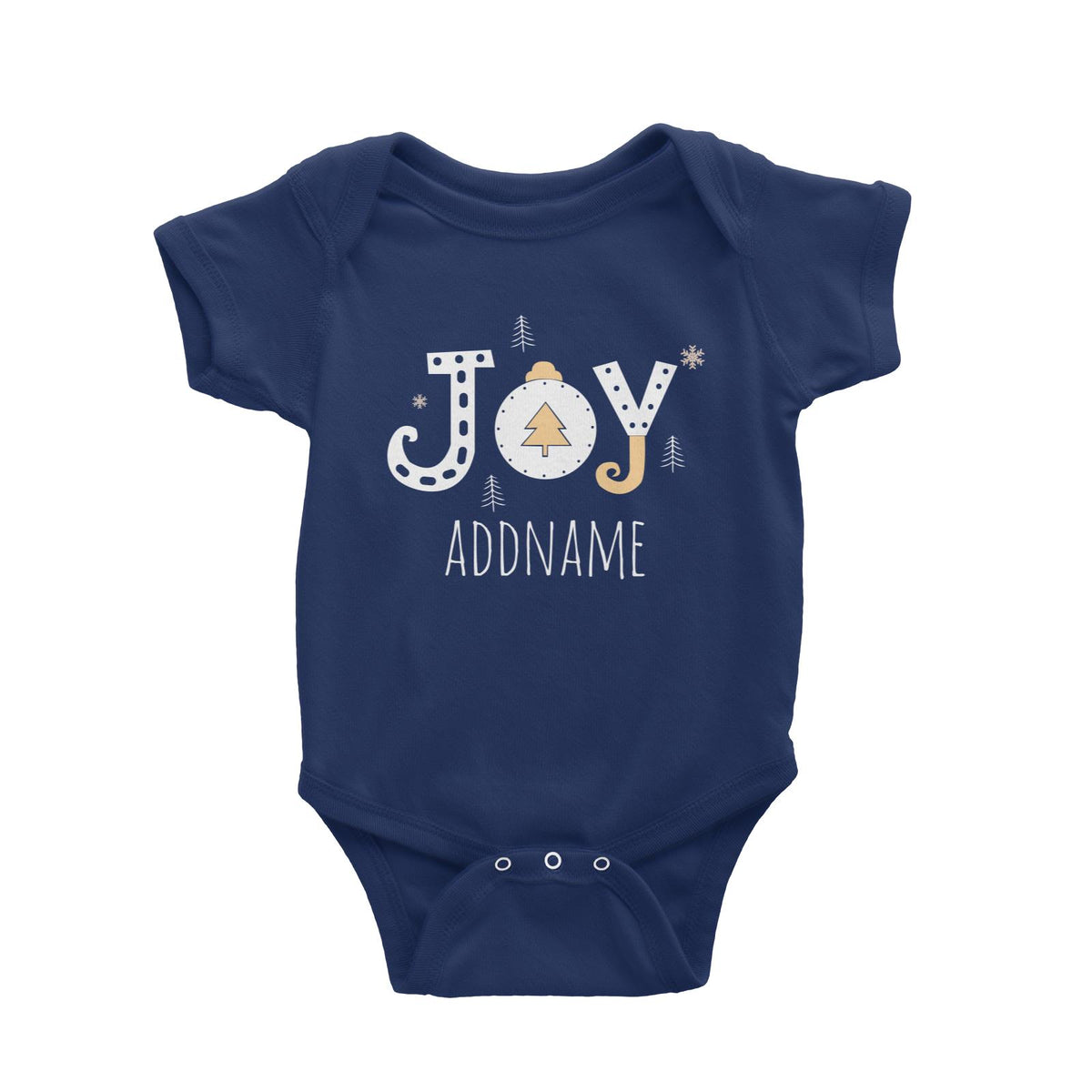 Christmas Series Joy Baby Romper