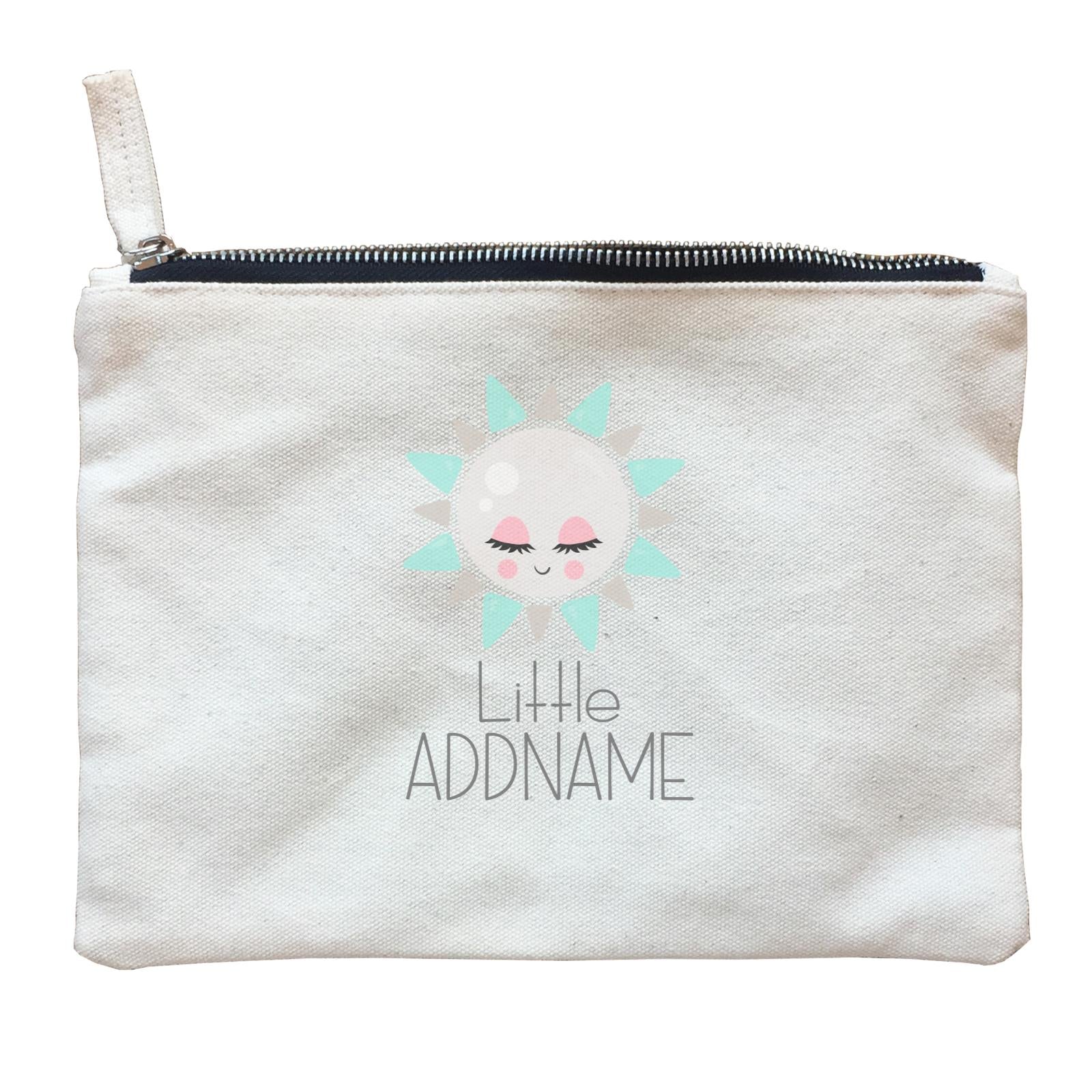 Nursery Animals Little Sun Addname Zipper Pouch