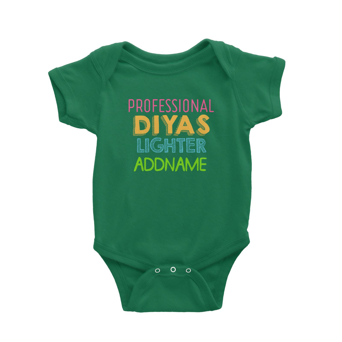 Professional Diyas Lighter Addname Baby Romper