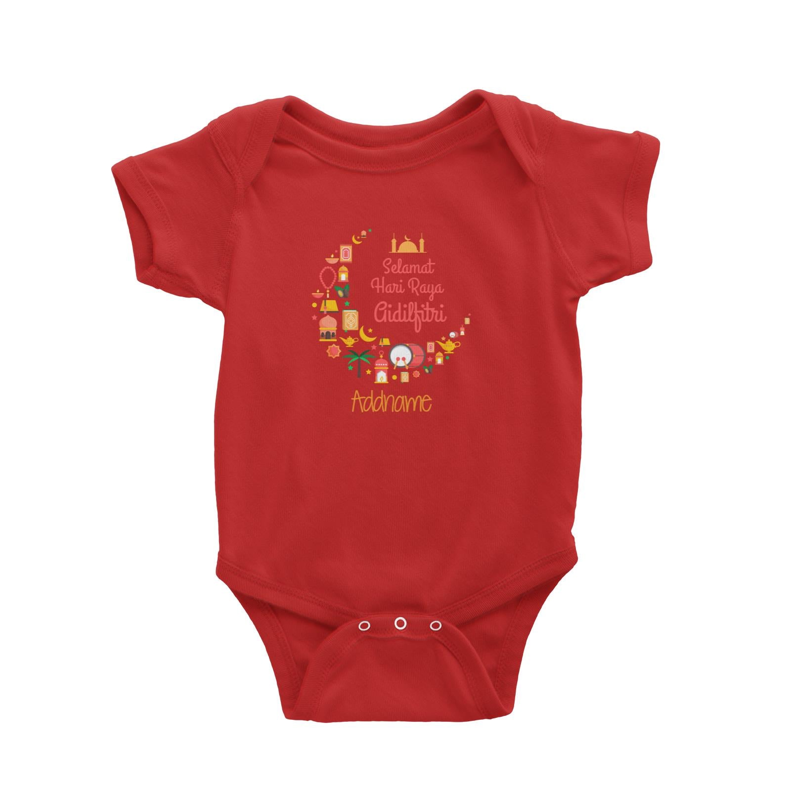 Raya Moon Raya Icons Selamat Hari Aidilfitri Addname Baby Romper