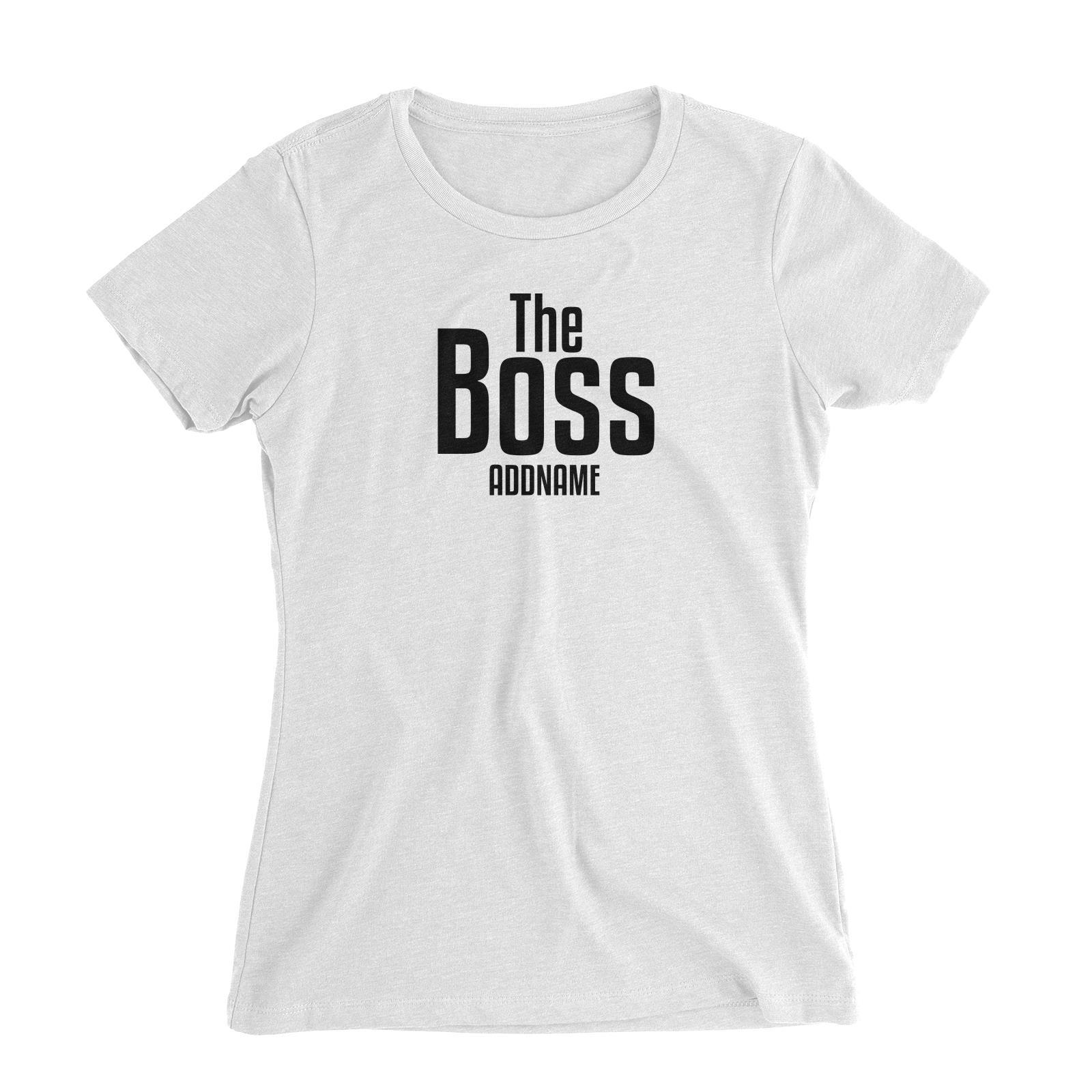 The Boss Women's Slim Fit T-Shirt