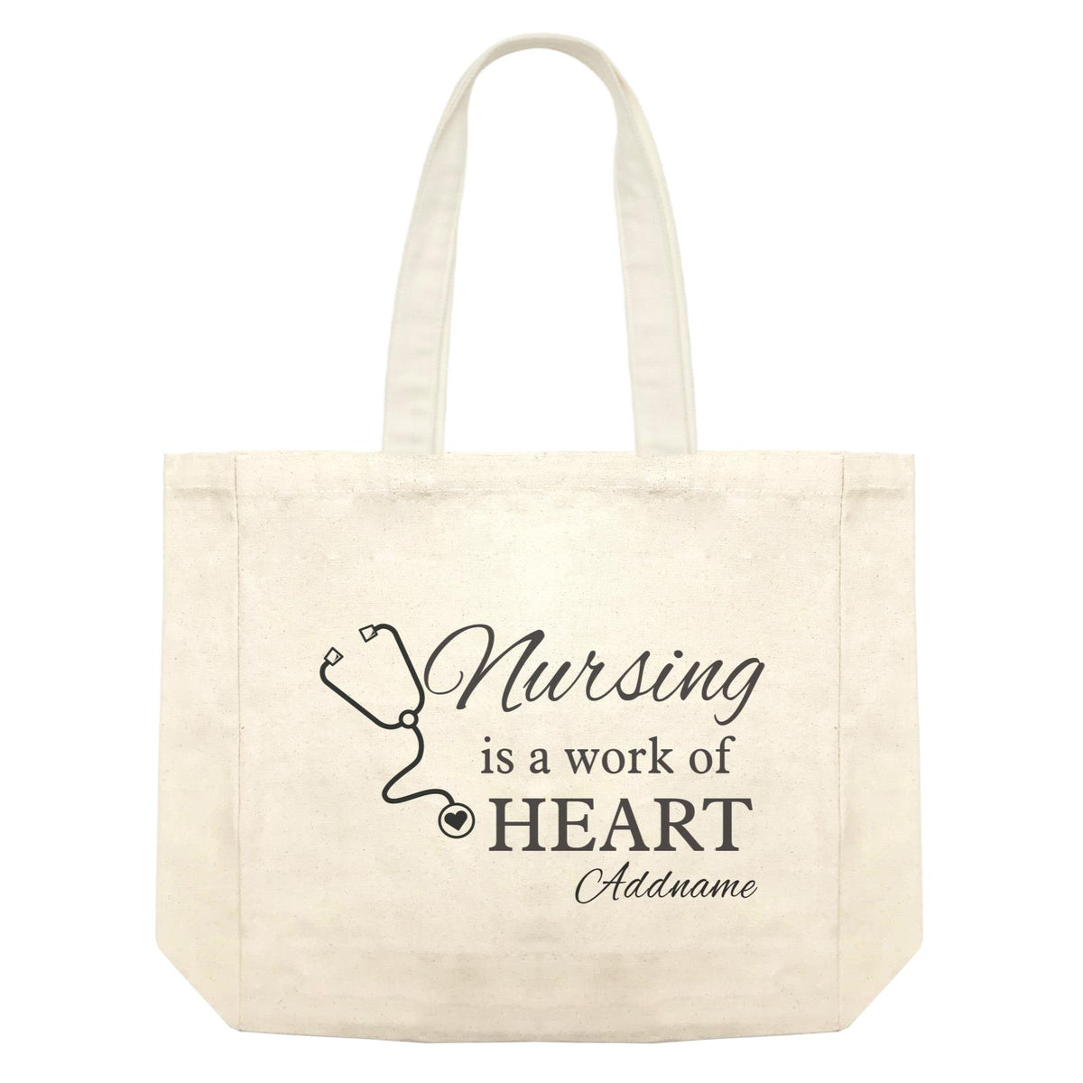 Nurse QuotesStethoscope Icon Is A Work Of Heart Addname Shopping Bag