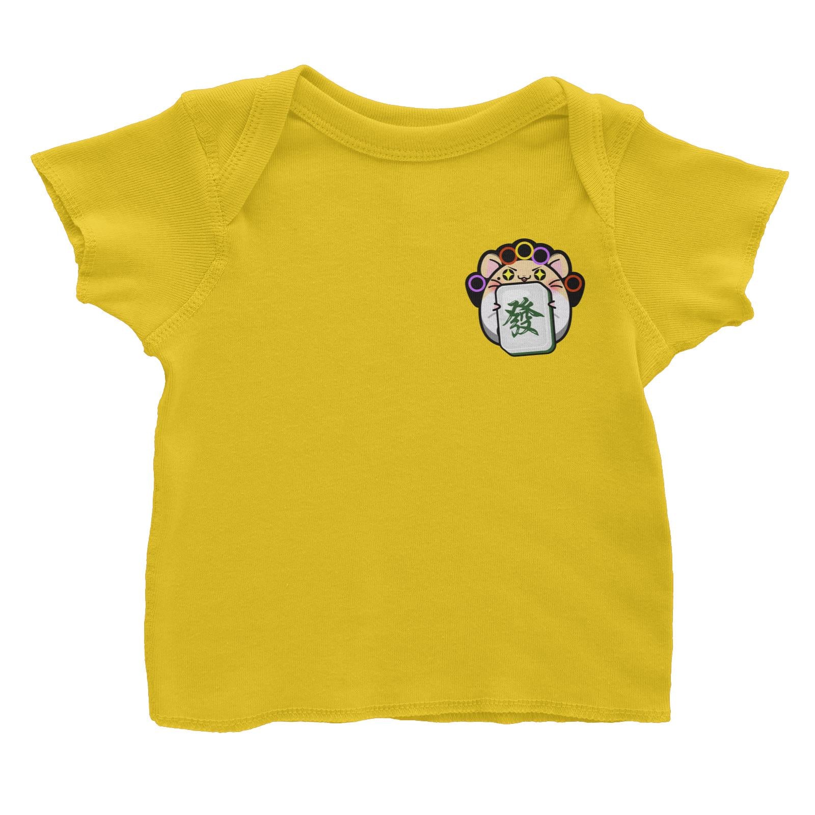 Prosperous Mouse Series Aunty Fa The Mahjong Queen Baby T-Shirt