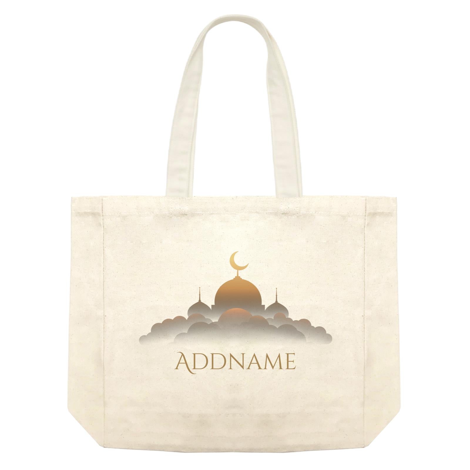 Elegant Mosque Addname Shopping Bag
