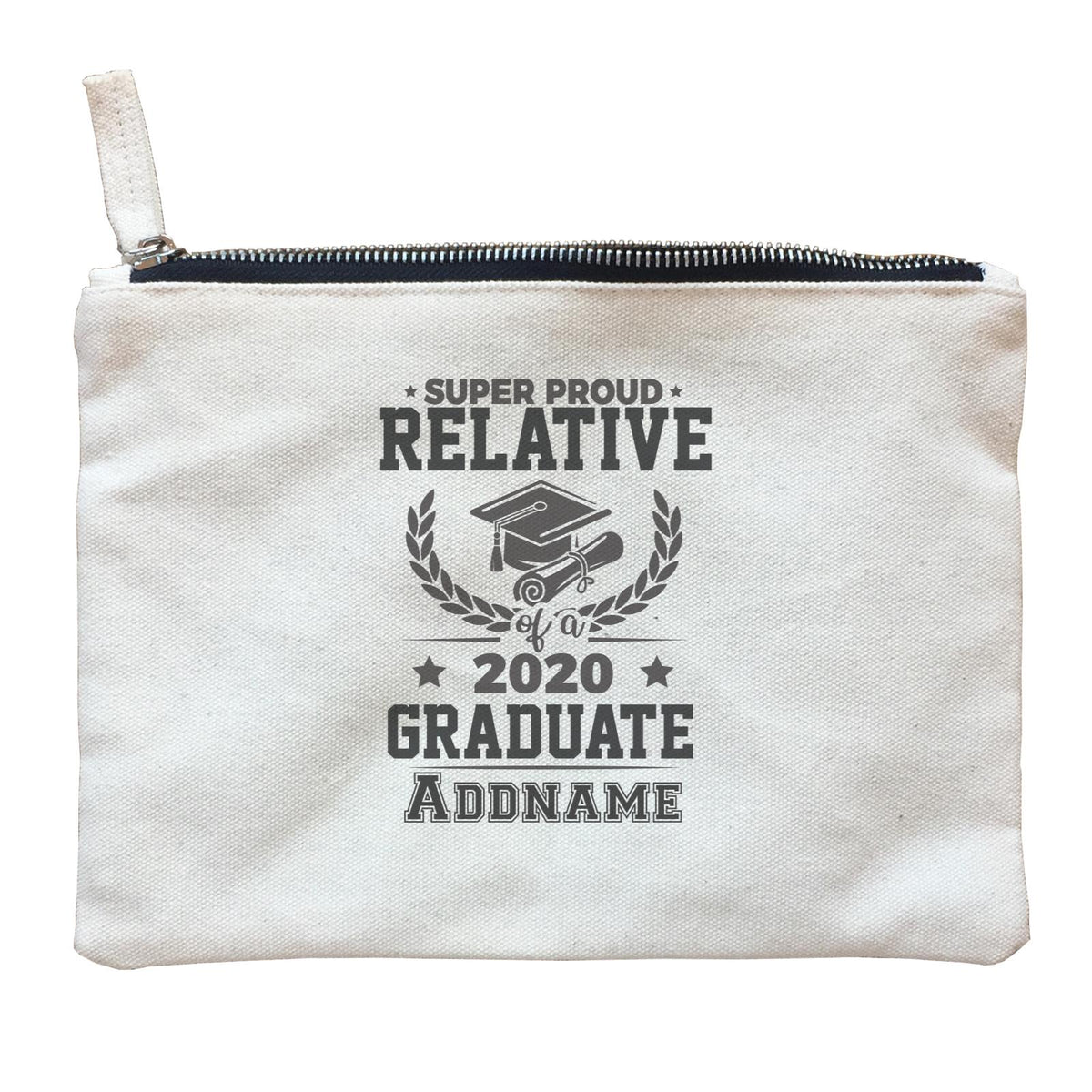 Graduation Series Super Proud Relatives of a Graduate Zipper Pouch
